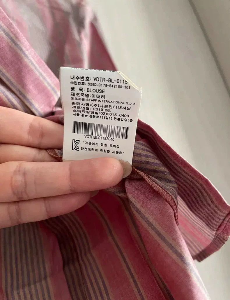 Vivienne Westwood Vivienne Westwood Striped shirt Size XS / US 0-2 / IT 36-38 - 5 Thumbnail