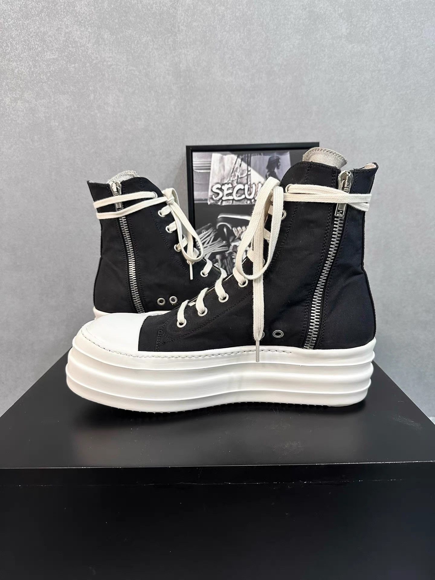Rick Owens Rick Owens Double Sole Ramones K34 Size US 10 / EU 43 - 4 Thumbnail