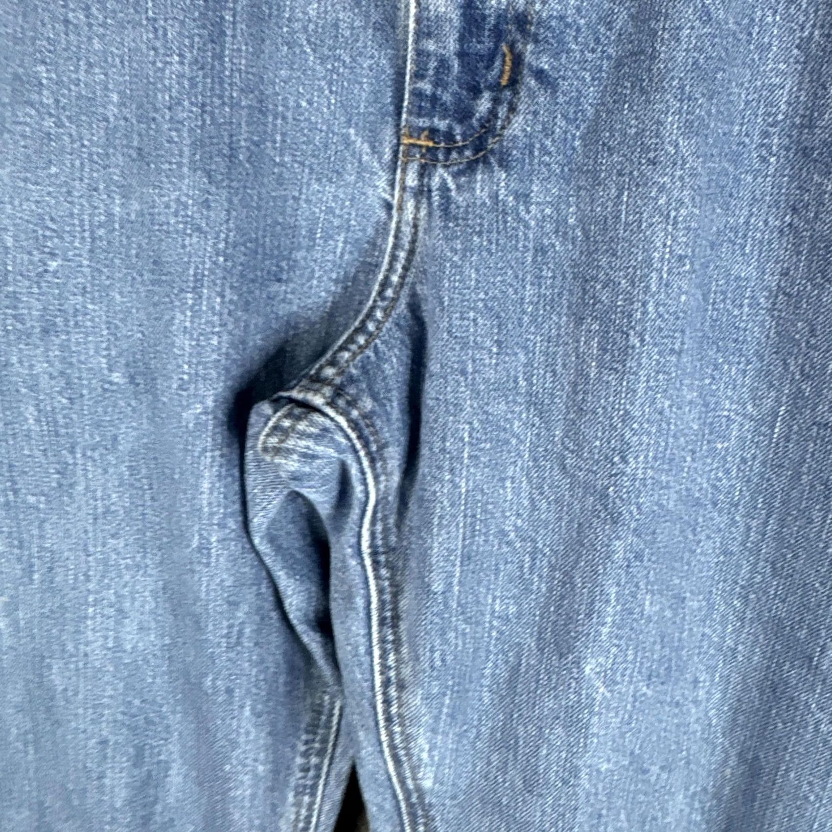 Carhartt Carhartt Jeans Womens 18x30 Blue High Rise Relaxed Fit WB 160 AIO Denim Workwear Jeans Size 40" / US 18 - 4 Thumbnail