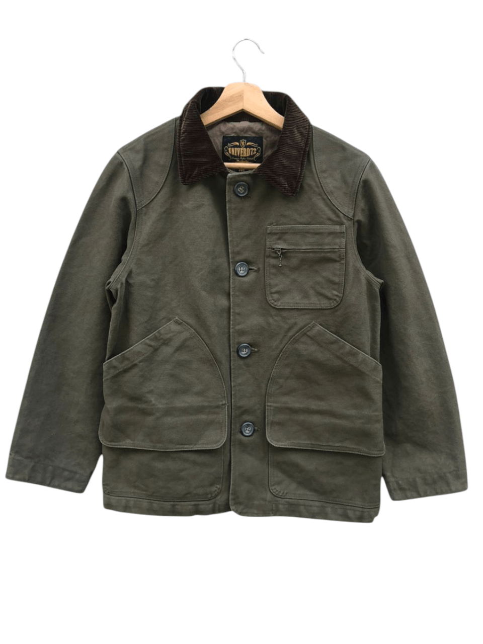Hunter Vintage Univerd72 Houston Hunting Jacket Duck Canvas Size US S / EU 44-46 / 1 - 1 Thumbnail