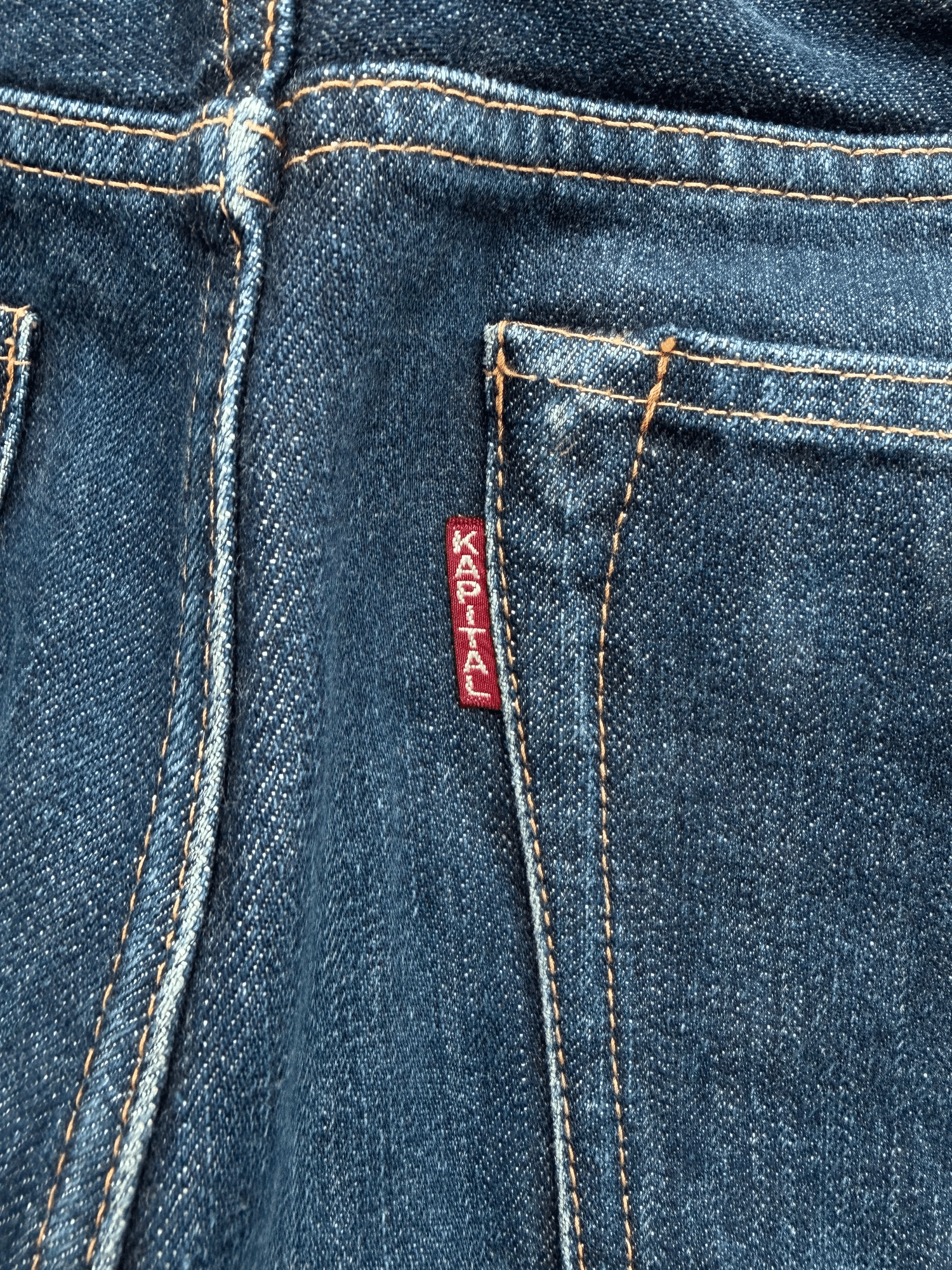 Kapital x Levi's Red Striped Denim Jeans Size US 30 / EU 46 - 6 Thumbnail