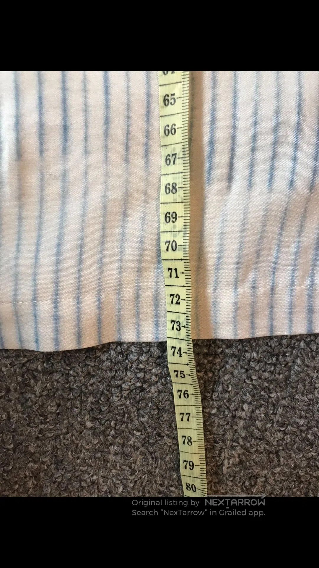 Loewe Loewe Blue White Striped Daisy Shorts. Size 39" - 6 Thumbnail