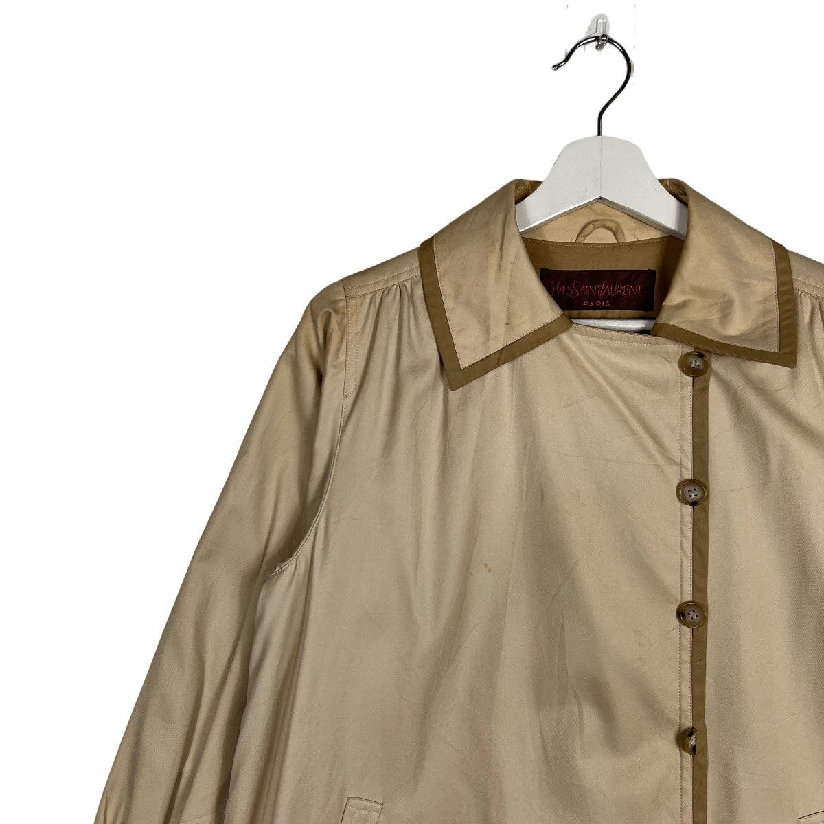 Yves Saint Laurent 🔥 YVES SAINT LAURENT PARIS TRENCH COAT Size US M / EU 48-50 / 2 - 8 Thumbnail