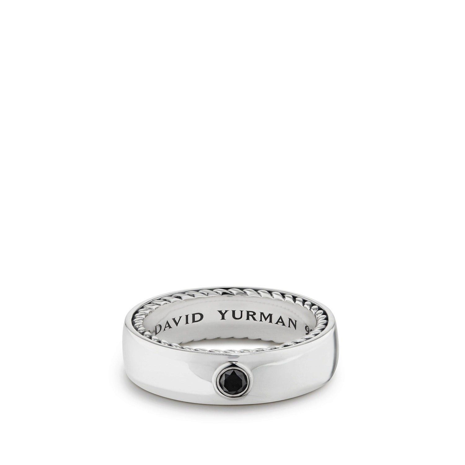 David Yurman o1w1db10526 R25040M/Size 9/ Streamline Band Ring in White Size ONE SIZE - 1 Preview