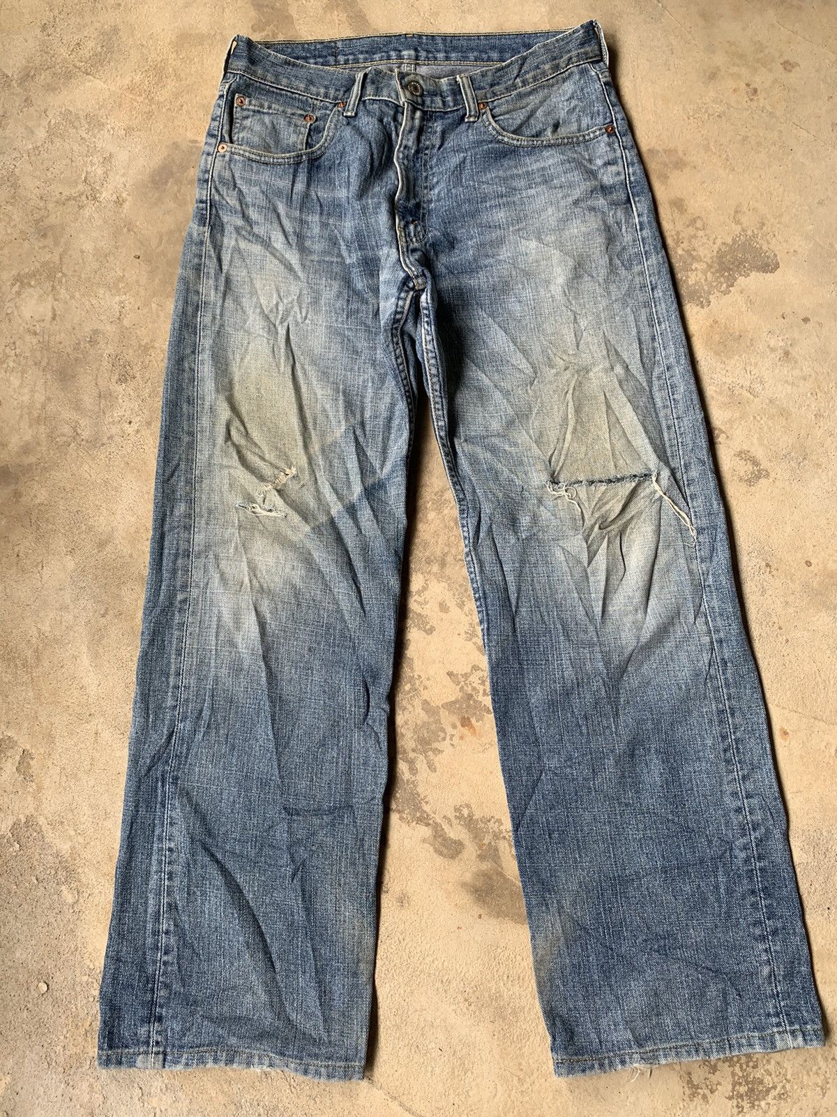 Levi's × Vintage Levis lot 534 Distressed Denim Size US 31 - 1 Thumbnail
