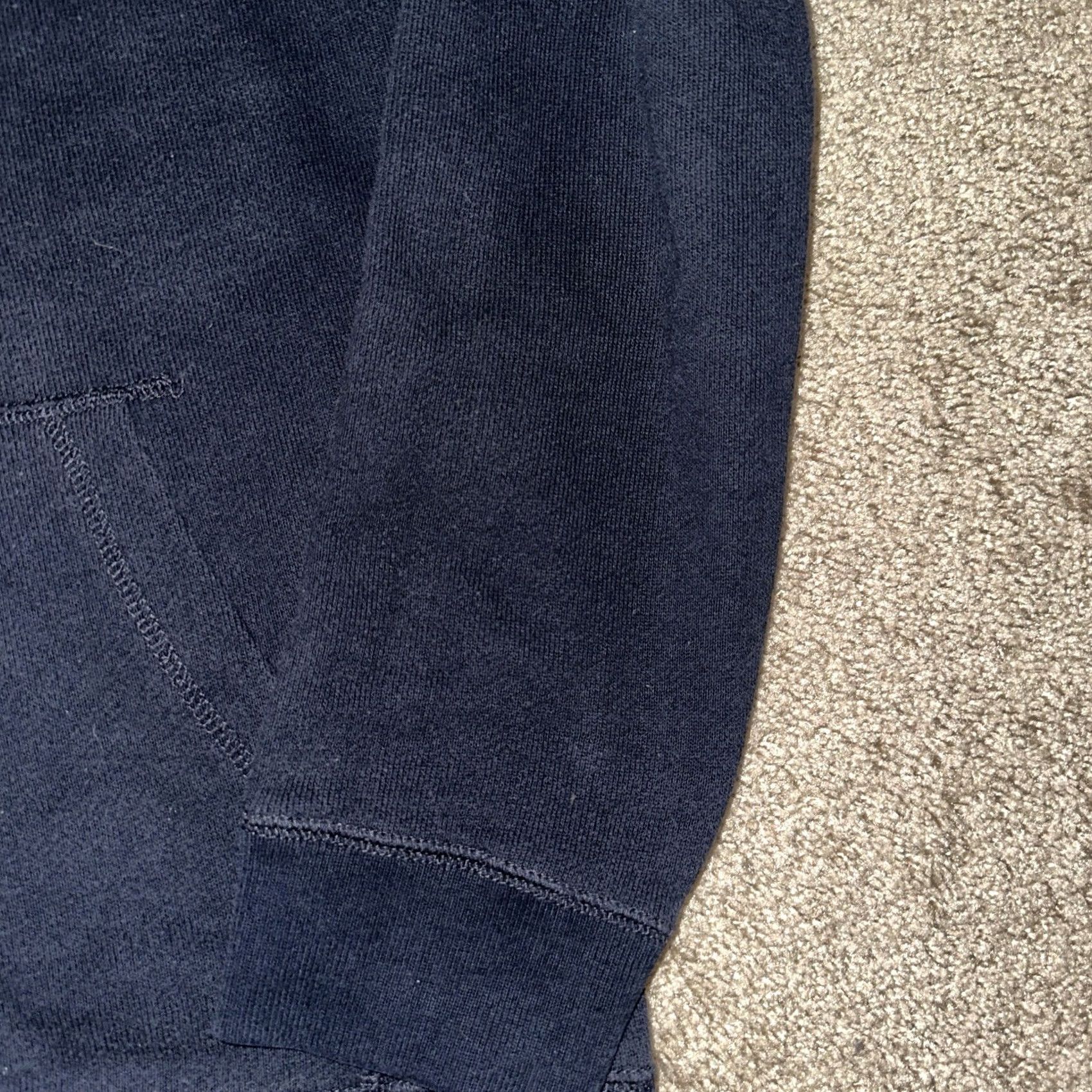 Abercrombie & Fitch Abercrombie & Fitch Hoodie Mens Medium Blue Pullover Fleece Embroidered Logo Soft Size US M / EU 48-50 / 2 - 3 Thumbnail