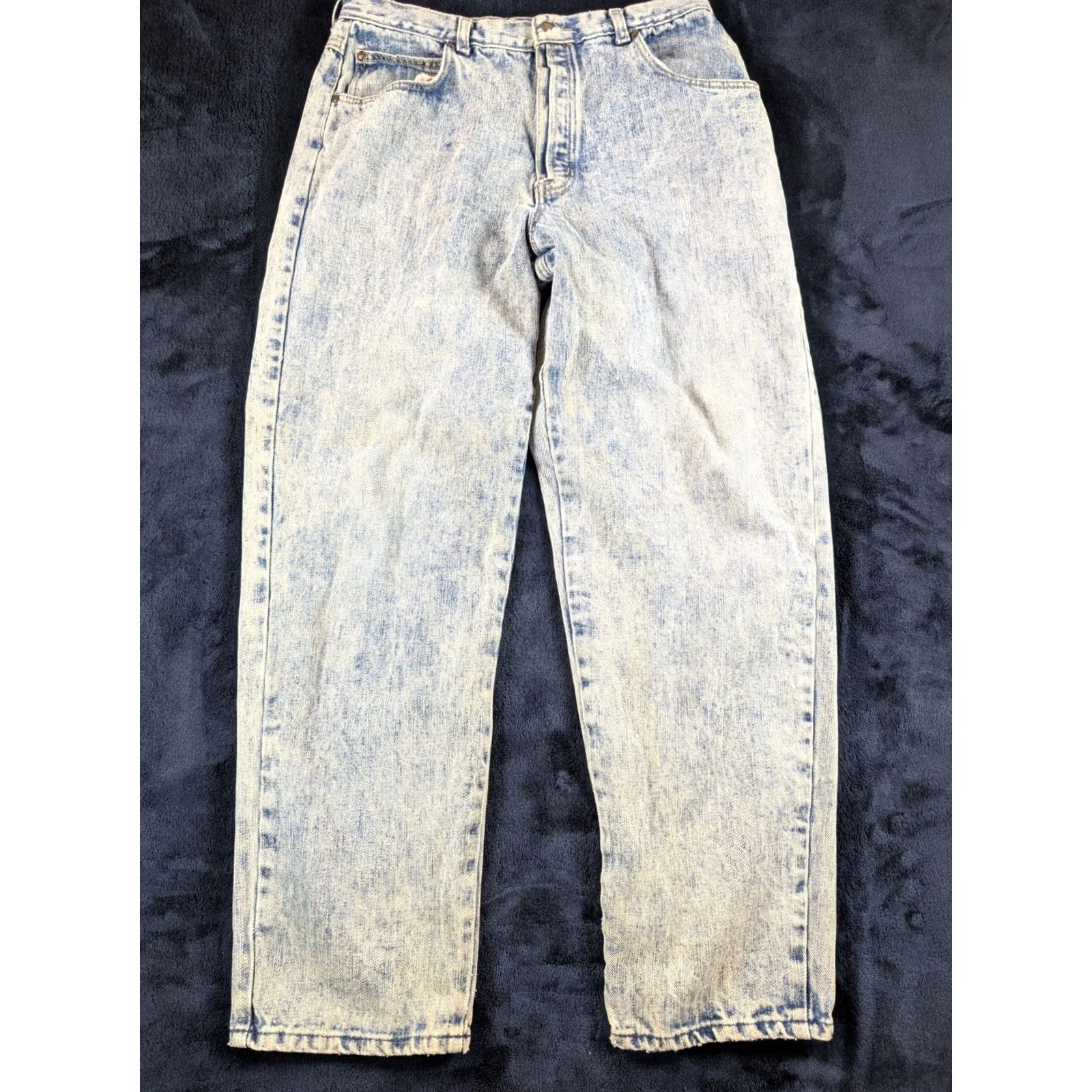 Vintage VINTAGE Gitano Jeans Mens Denim 1980s Acid Wash Grunge Baggy 30x30 Blue Rock Punk Gro Size US 30 / EU 46 - 2 Thumbnail