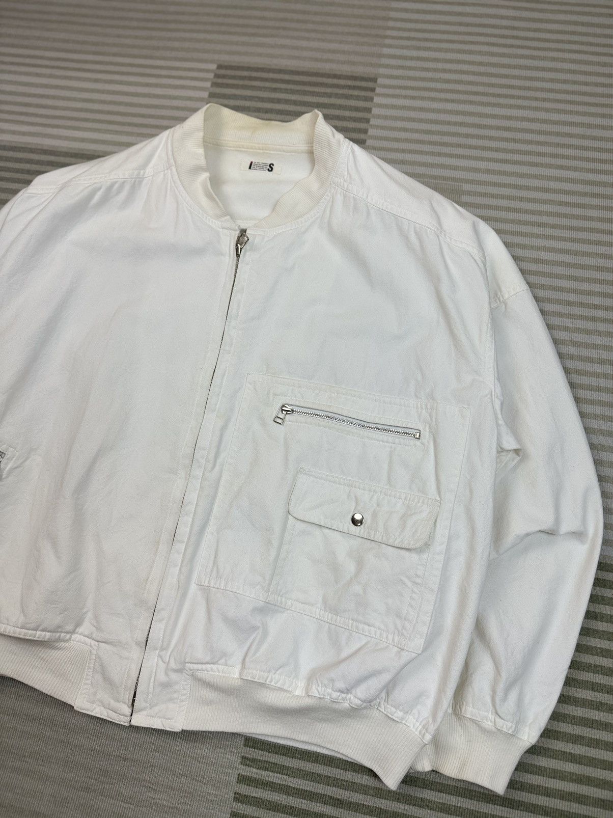Issey Miyake ISSEY MIYAKE Vintage 80s Bomber Jacket Size US L / EU 52-54 / 3 - 6 Thumbnail