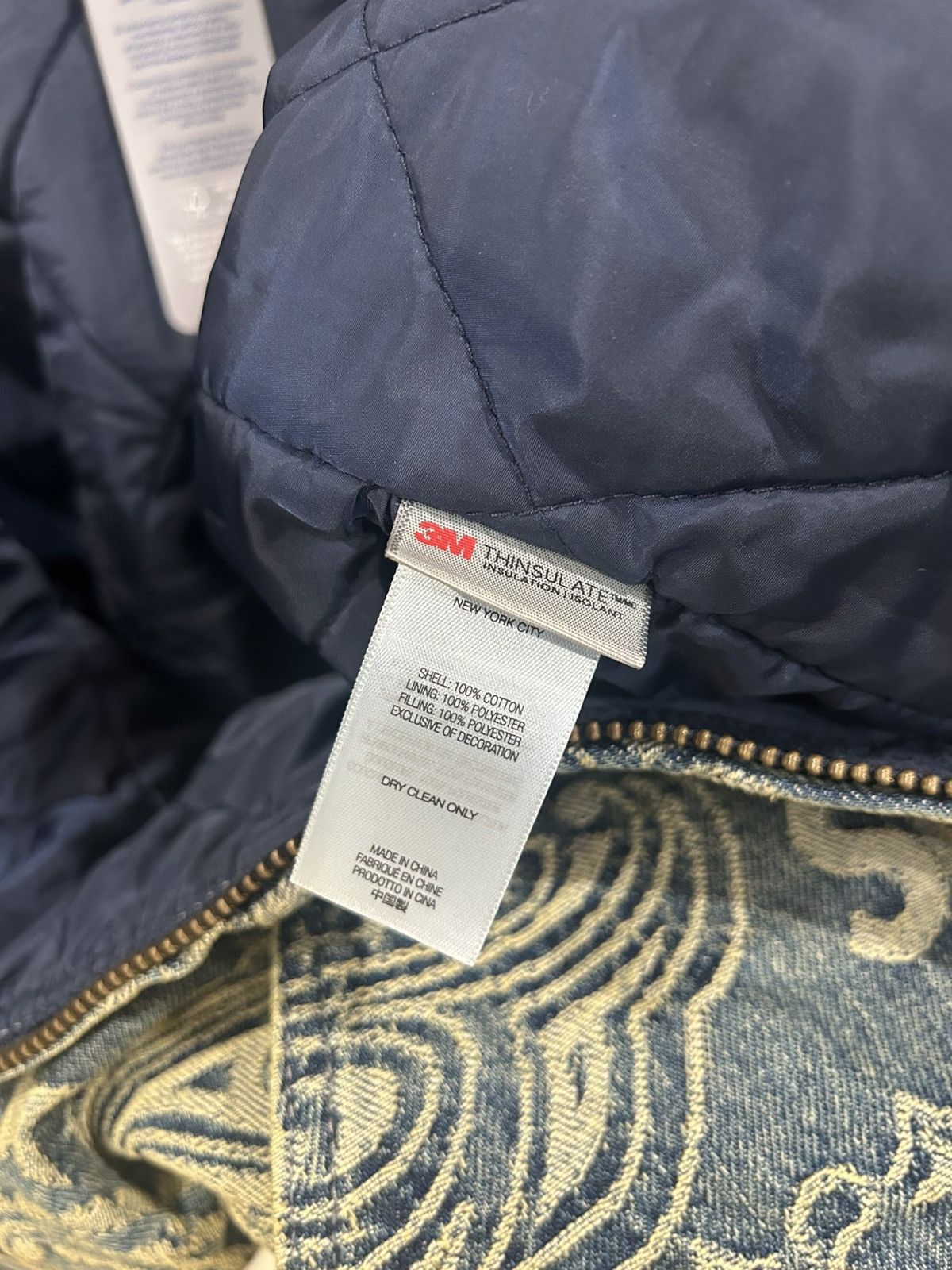 Supreme Supreme SS25 Bandana Jacquard Denim Hooded Work Jacket Size US L / EU 52-54 / 3 - 15 Thumbnail