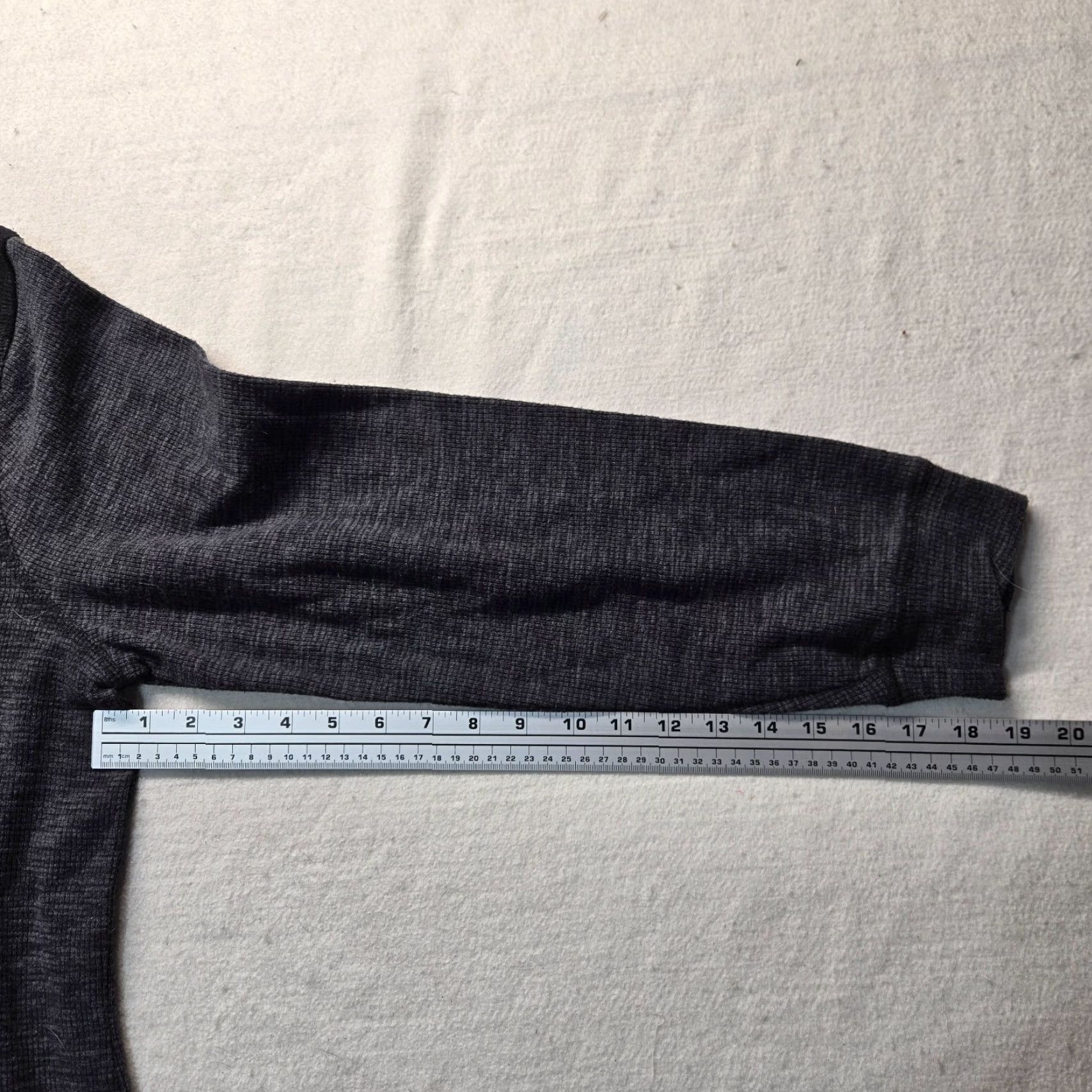 Vintage Method Pullover Knit Gray Long Sleeve Sweater 1/4 Zip Size L Men Large Casual American Classic Mens Size US L / EU 52-54 / 3 - 4 Thumbnail