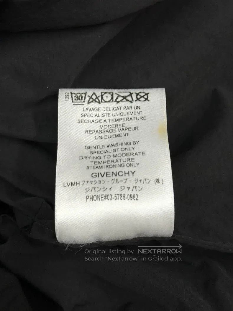 Other Givenchy Black Drawcord Glossy Nylon Patchwork Windbreaker Size US S / EU 44-46 / 1 - 7 Thumbnail
