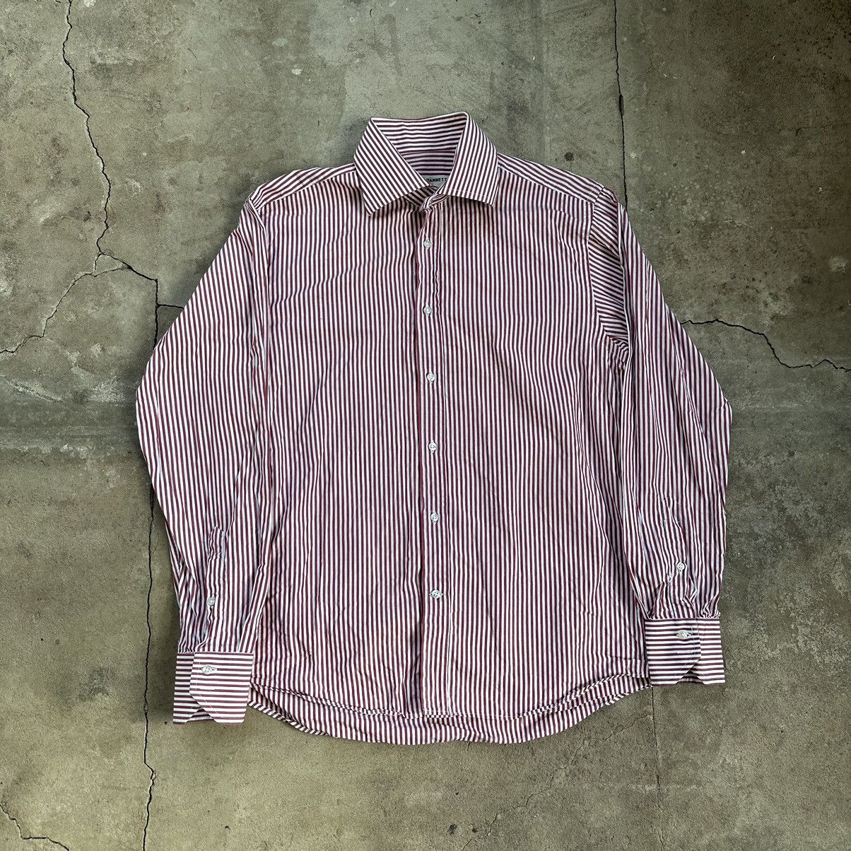 Katharine Hamnett London Vintage 90’s Katharine Hamnett striped shirt Size US L / EU 52-54 / 3 - 1 Thumbnail