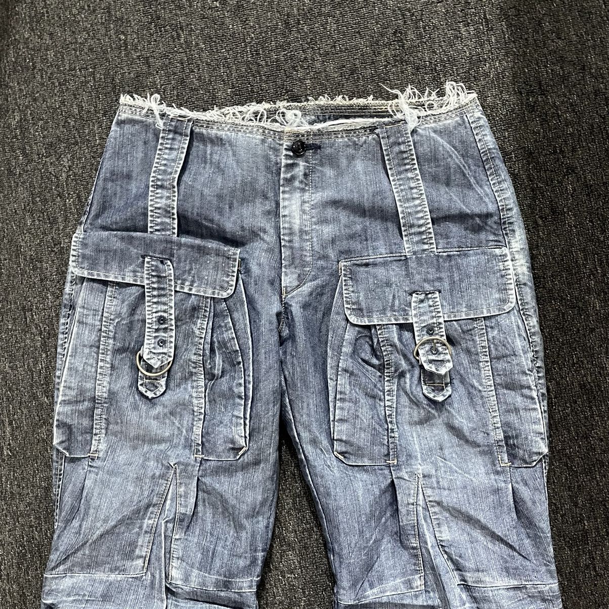Marithe + Francois Girbaud Vintage MFG Marithe Francois Girbaud Bondage Denim Jeans Size US 29 - 4 Thumbnail