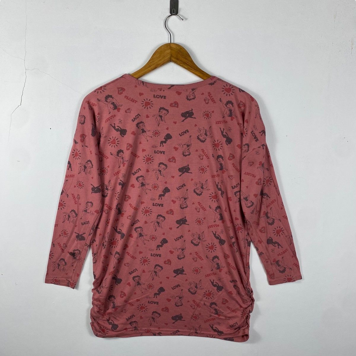 Cartoon Network Classic Cartoon BETTY BOOP Full Printed Women Longsleeve Size M / US 6-8 / IT 42-44 - 4 Thumbnail