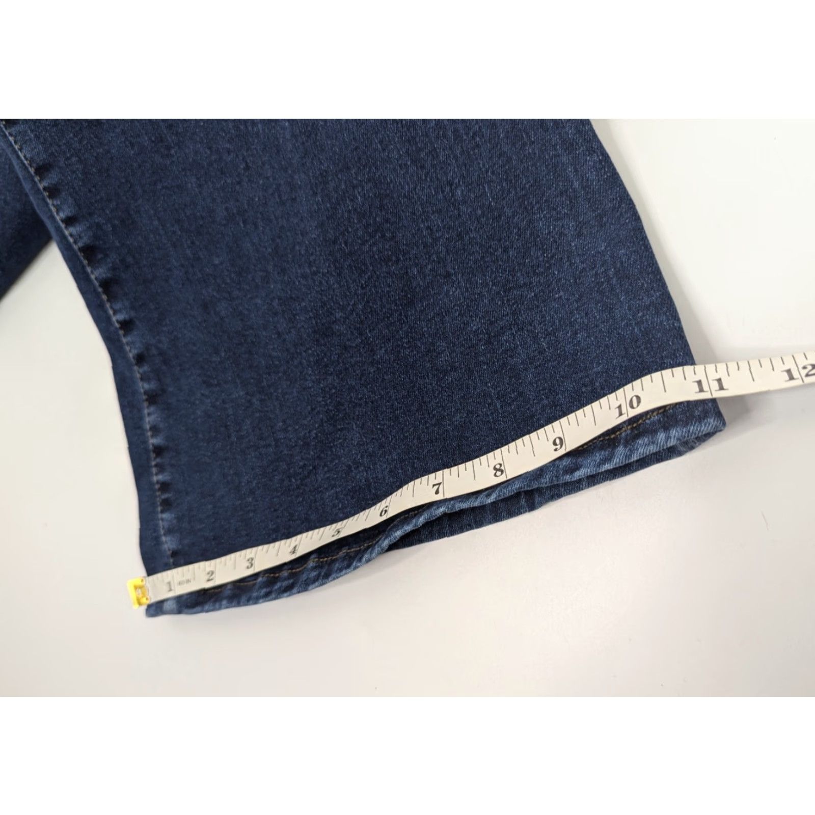 Good American Good American Jeans Flare High Rise Stretch Denim 2XL Womens Wide Leg Blue Shirt? Size 40" / US 18 - 7 Thumbnail