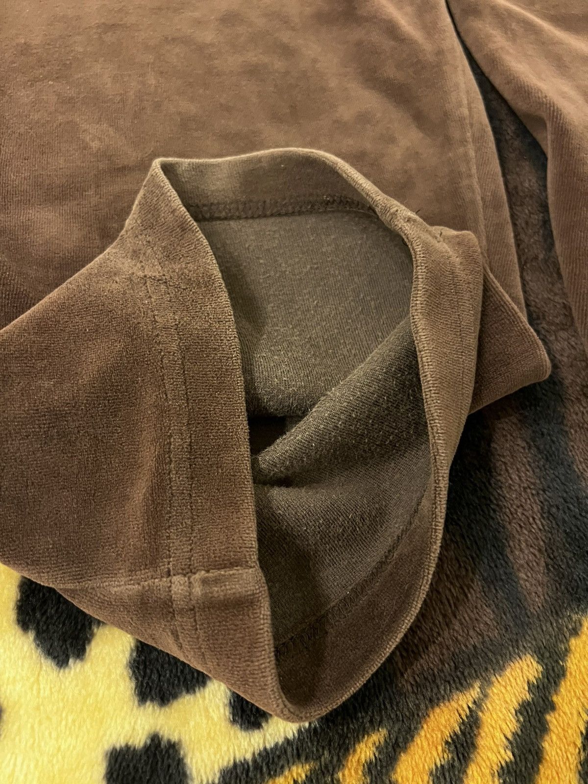 Evisu × Vintage EVISU Japanese Velour Sweatpants Size US 36 / EU 52 - 7 Thumbnail