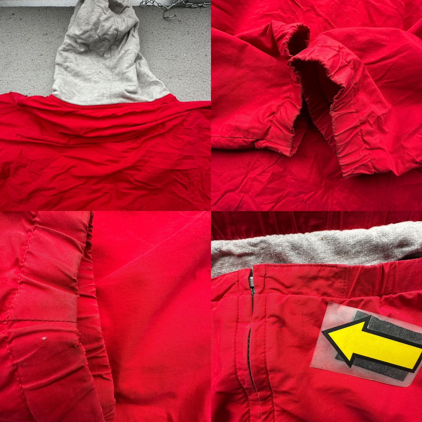 Eddie Bauer VINTAGE Eddie Bauer Ebtek Cotton Lined Jacket Mens LT Zip Hood Red Logo Size US L / EU 52-54 / 3 - 9 Thumbnail