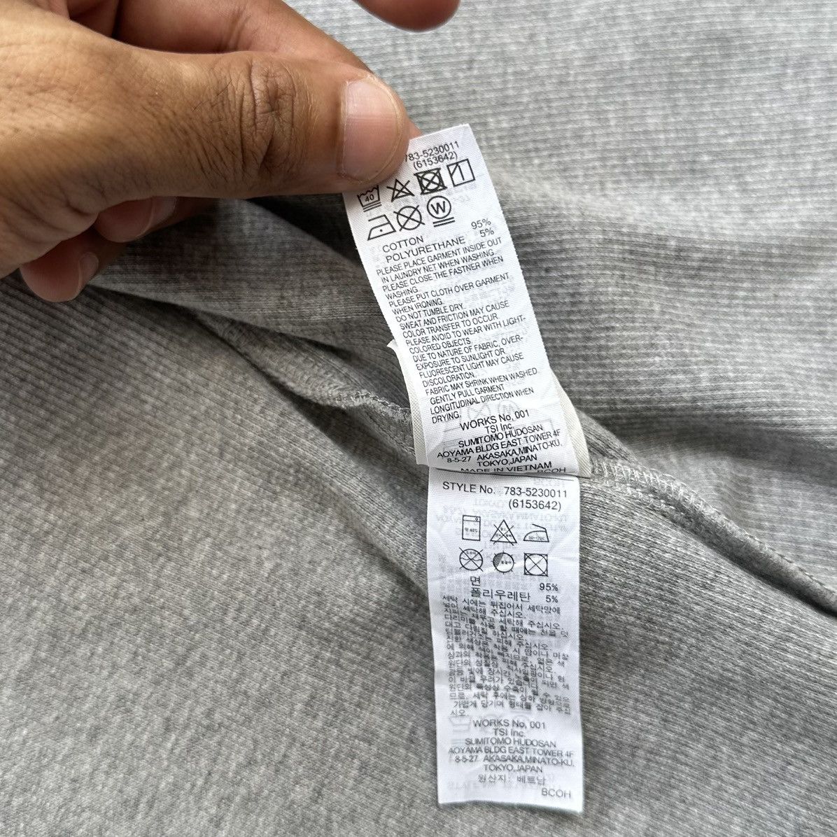Avirex AVIREX USA GREY FULL ZIP MOCK NECK SWEATSHIRT VINTAGE Size US S / EU 44-46 / 1 - 9 Thumbnail