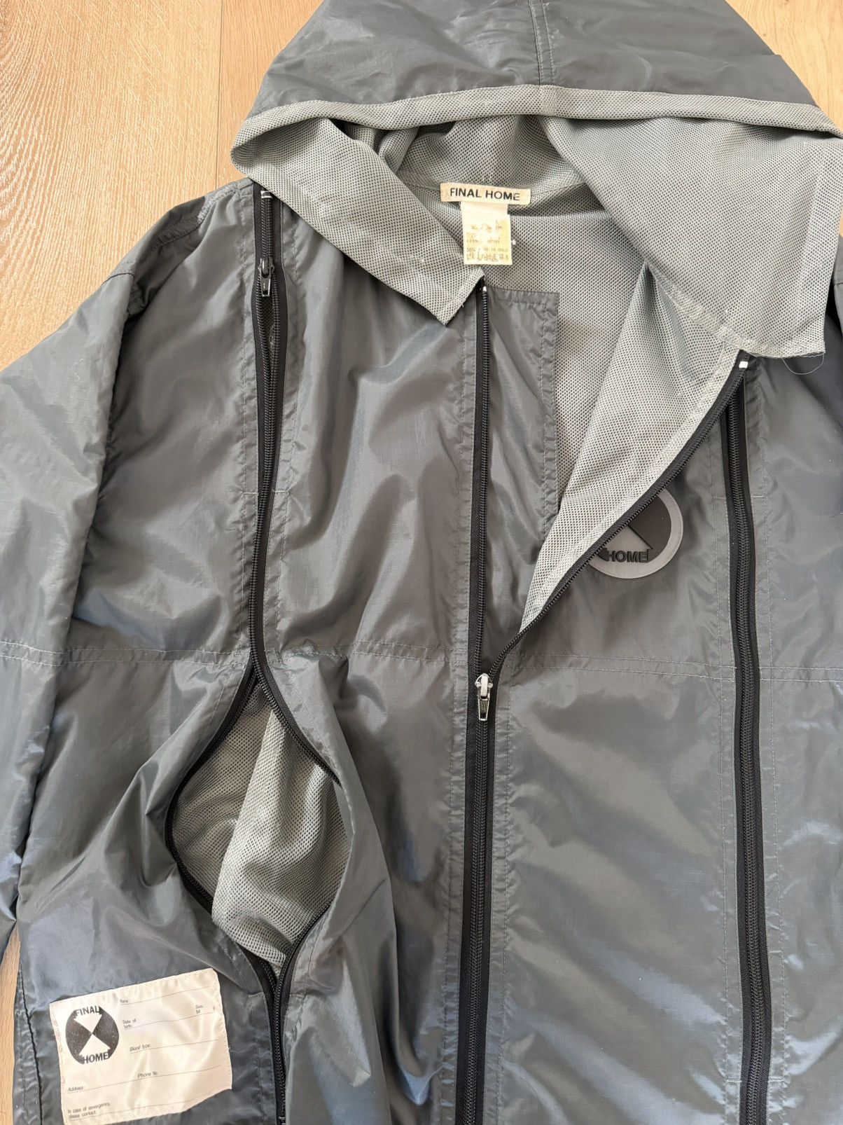 Final Home Final Home Issey Miyake Survival Jacket. Men’s Large Size US L / EU 52-54 / 3 - 5 Thumbnail