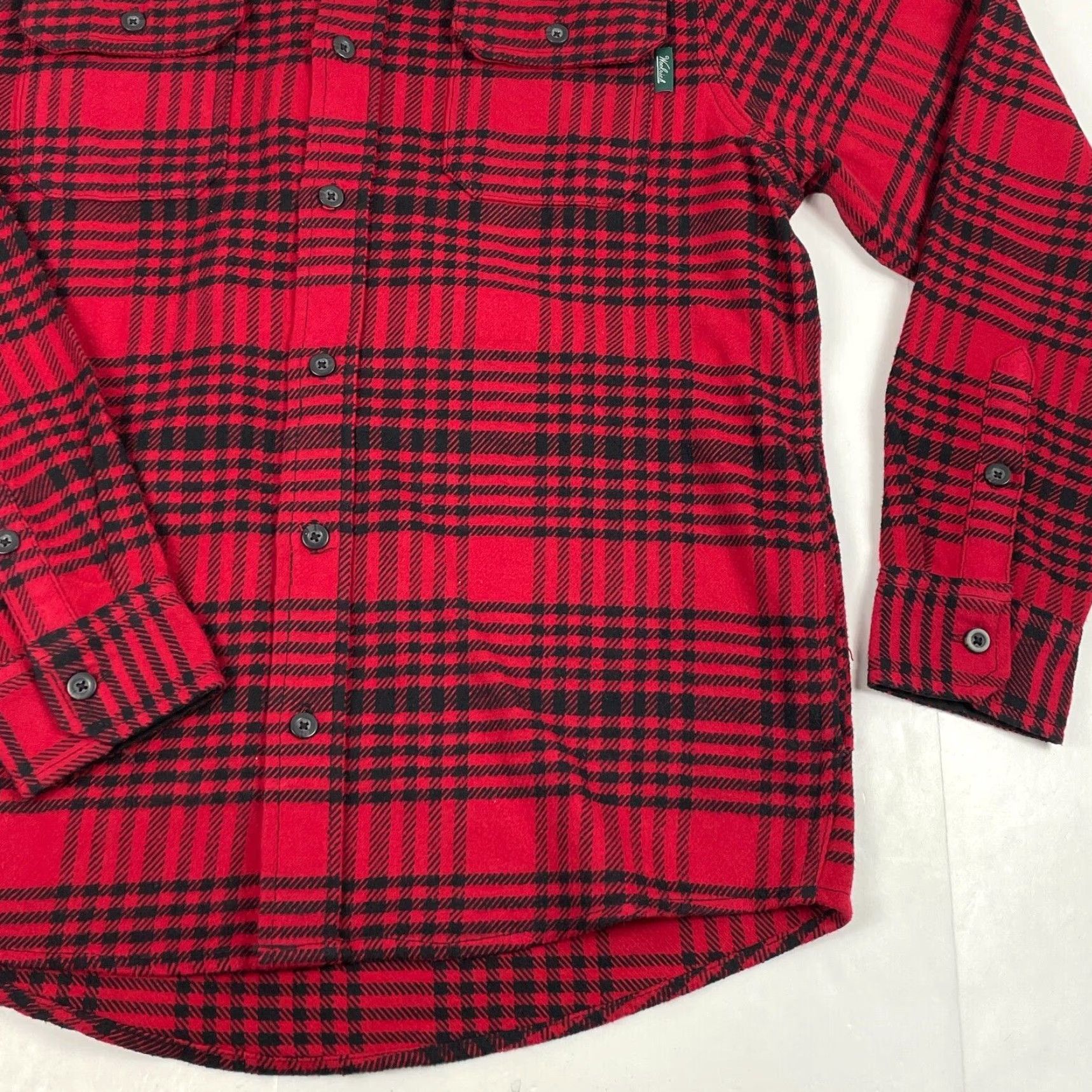 Vintage VINTAGE Woolrich Shirt Mens Medium Red Brawny Flannel Button Up Hiking Camping Outdoors Size US M / EU 48-50 / 2 - 4 Thumbnail