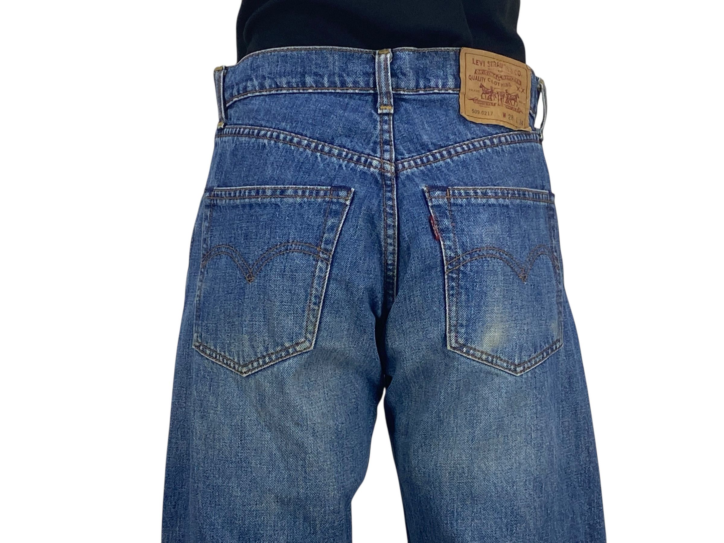 Levi's Levis 509 Light Wash Jeans Size US 27 - 7 Thumbnail