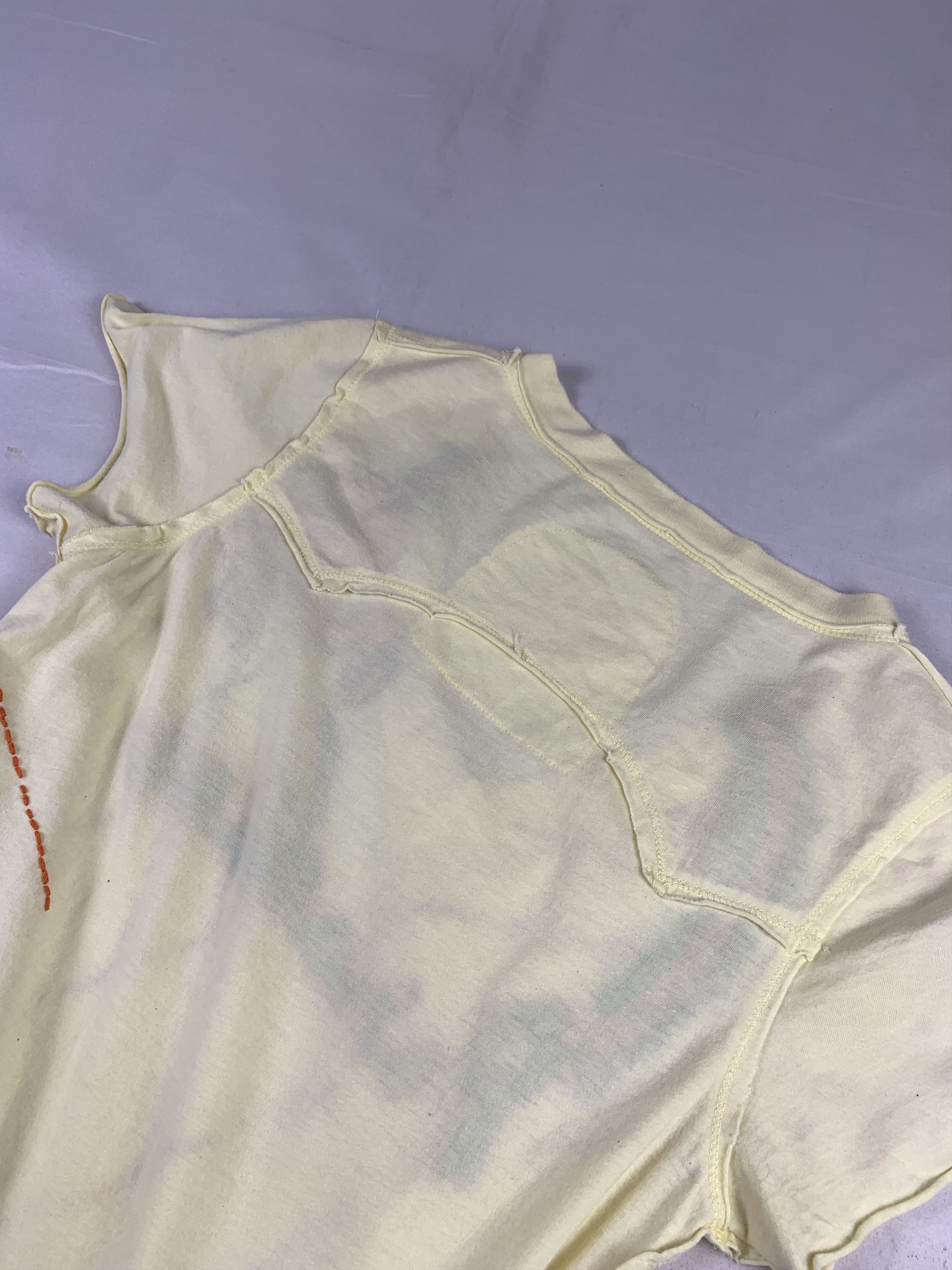 Japanese Brand Paradise Lemon Flamengo Embroidered Boob Tee (M) Size M / US 6-8 / IT 42-44 - 4 Thumbnail