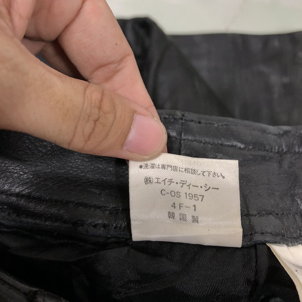 Genuine Leather 🔥Rare Vintage 70’s Genuine Leather Pants Harley Davidson Size US 30 / EU 46 - 15 Thumbnail