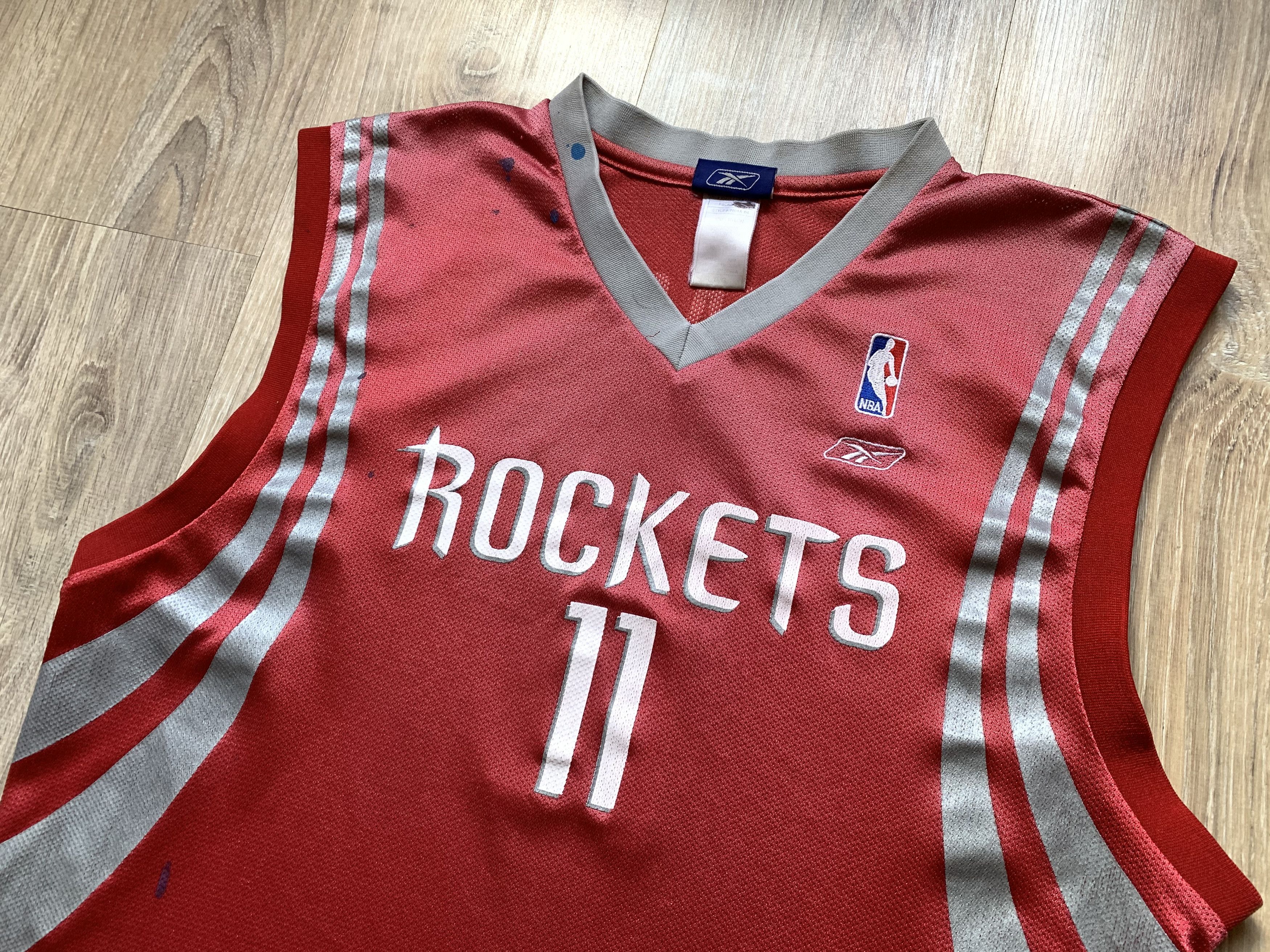 NBA × Reebok × Vintage Vintage Reebok Yao Minh Houston Rockets #11 Jersey Size US L / EU 52-54 / 3 - 4 Thumbnail