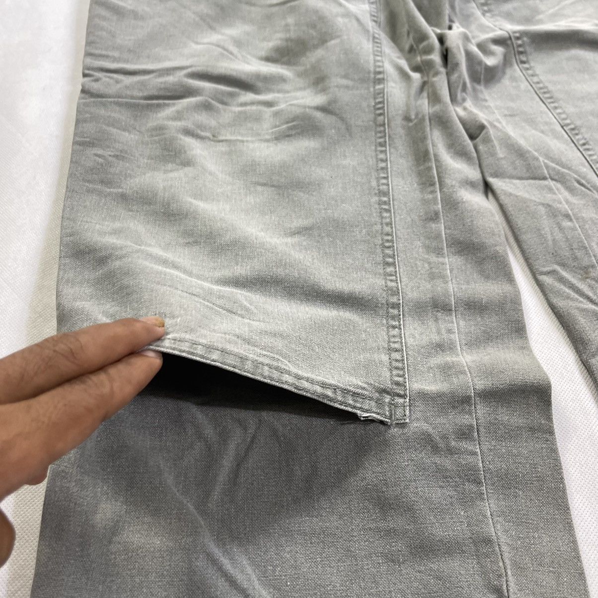 Patagonia Vintage 90s Patagonia Double Knee Organic Cotton Khaki Pant Size US 36 / EU 52 - 5 Thumbnail
