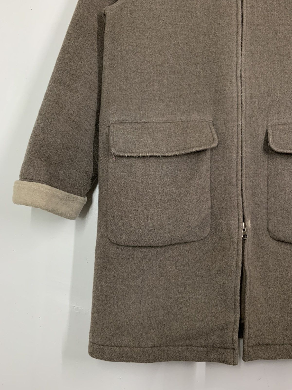Lands' End × Vintage 🔥 Vintage 90s LANDS END Wool Jacket Size US XS / EU 42 / 0 - 6 Thumbnail