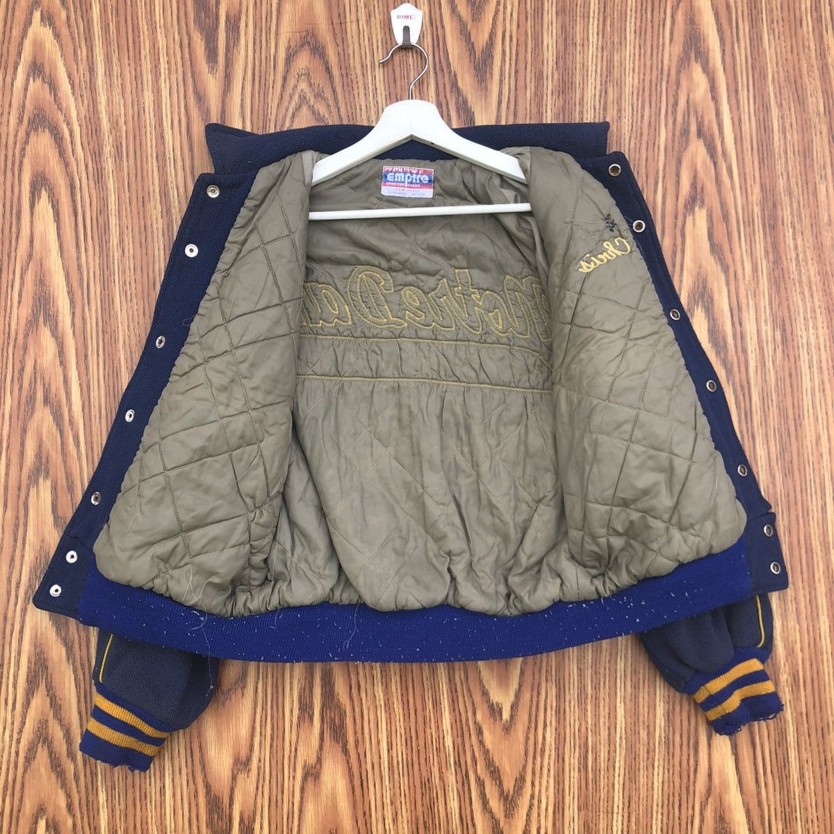 Vintage Vintage Norte Dame Varsity Jacket Button Up Size US M / EU 48-50 / 2 - 2 Thumbnail