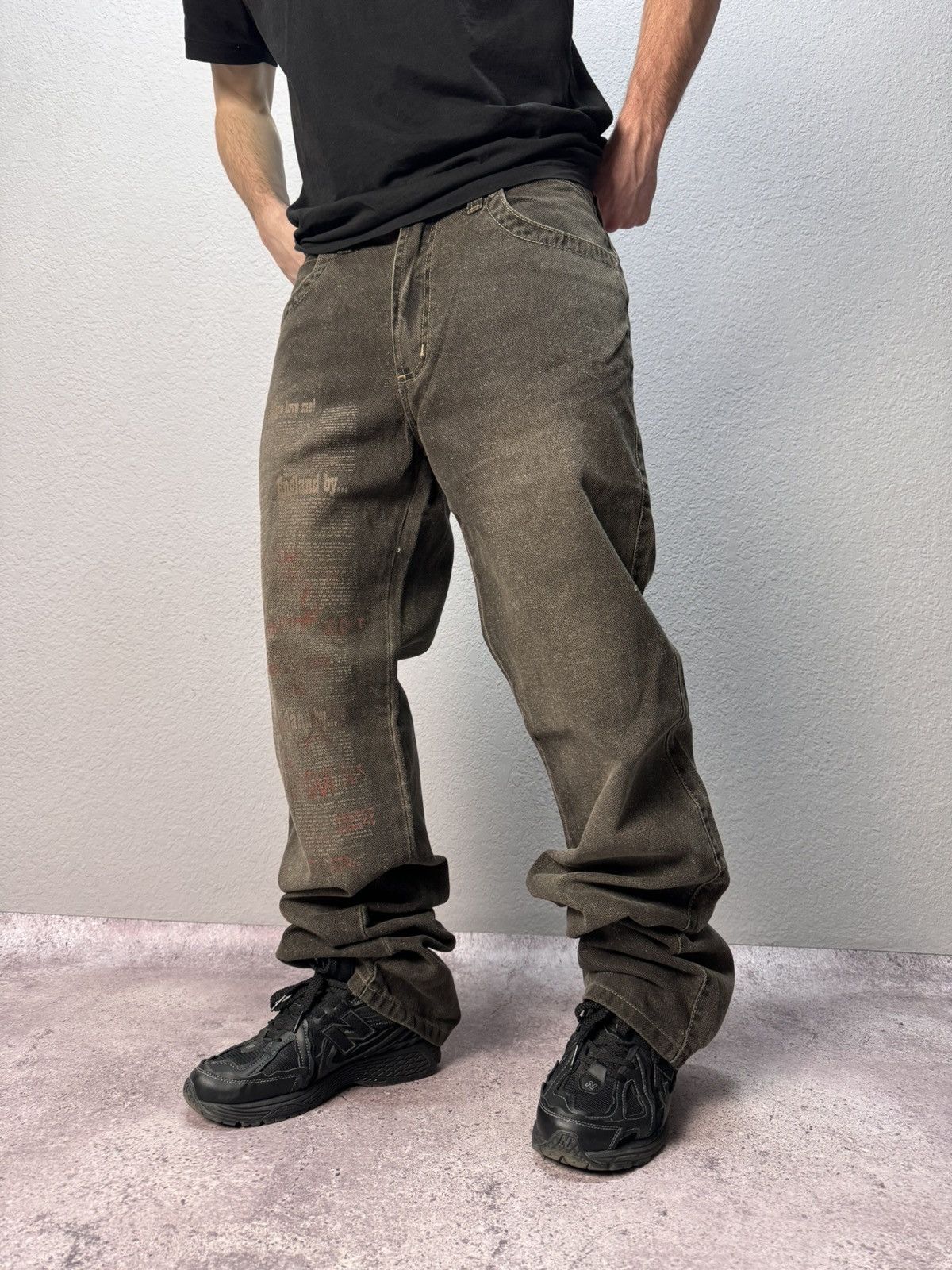 Diesel × Japanese Brand VINTAGE Y2K ARCHIVE DIESEL DISTRESSED BROWN CARGO PANTS HYPE Size US 33 - 3 Thumbnail