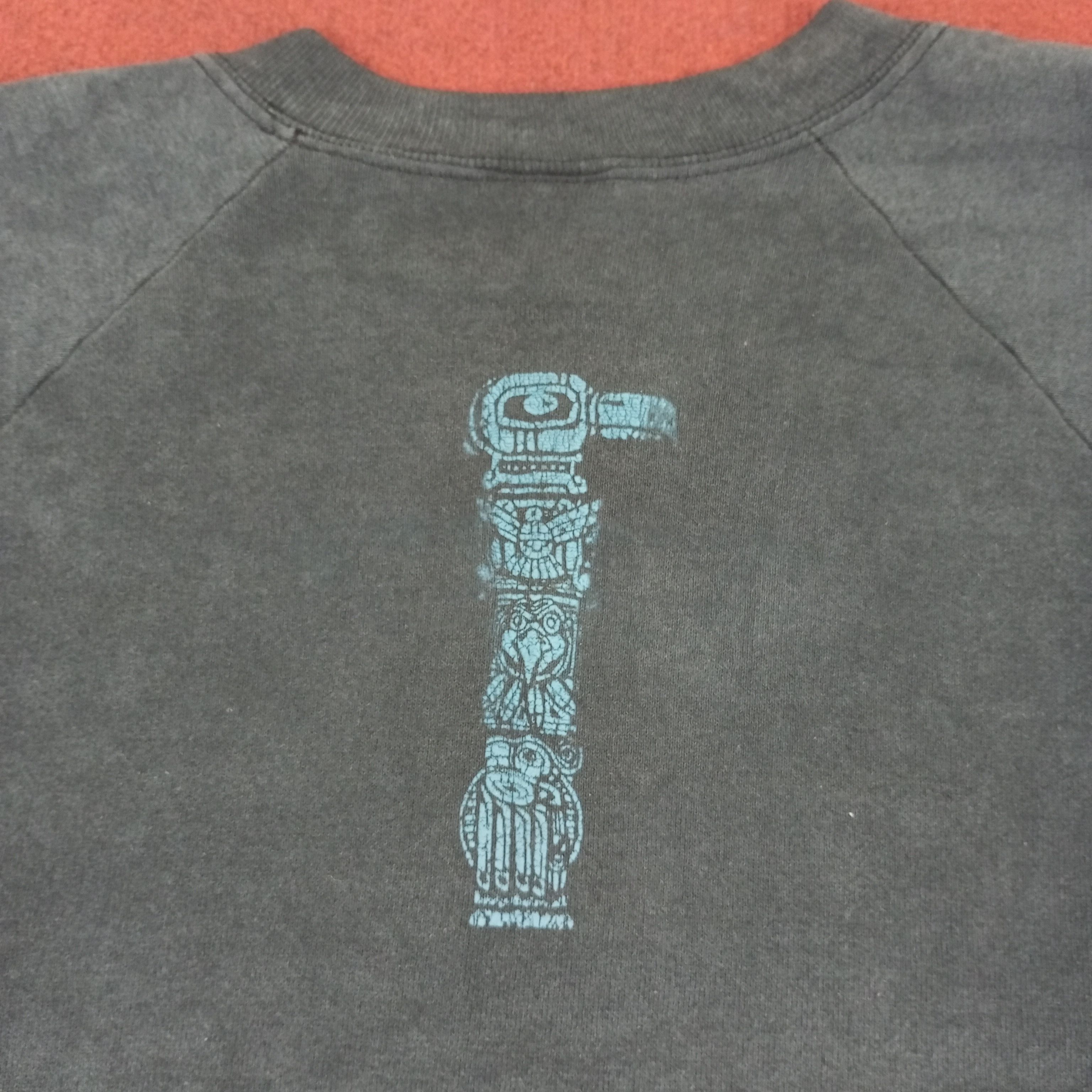 Vintage Eagle Big Print Design Motorcycle Style Vintage Sweatshirt Size US M / EU 48-50 / 2 - 4 Thumbnail