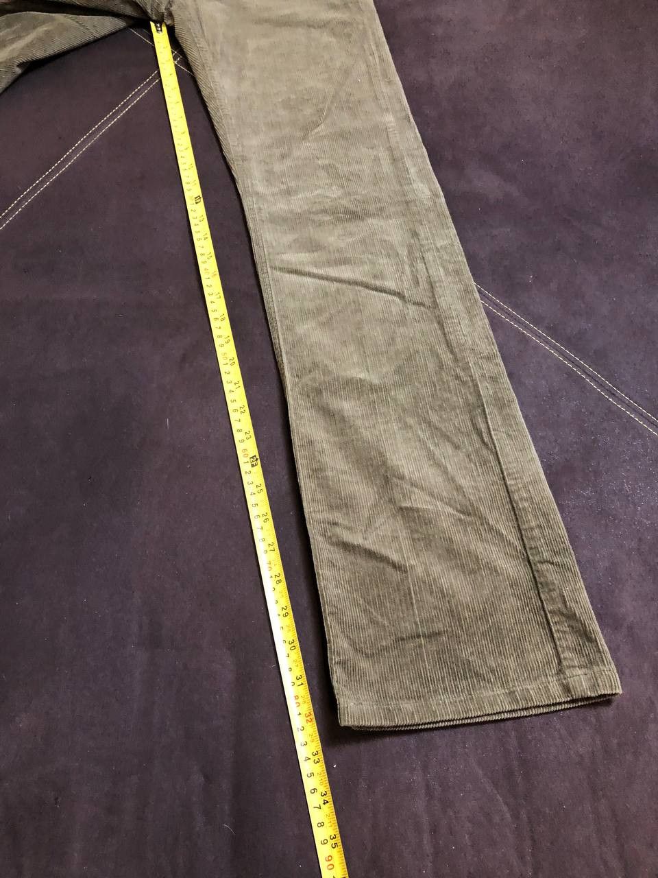 Burberry Burberry Vintage Burberry London Corduroy Pants Stretch Size 27" / US 4 / IT 40 - 6 Thumbnail