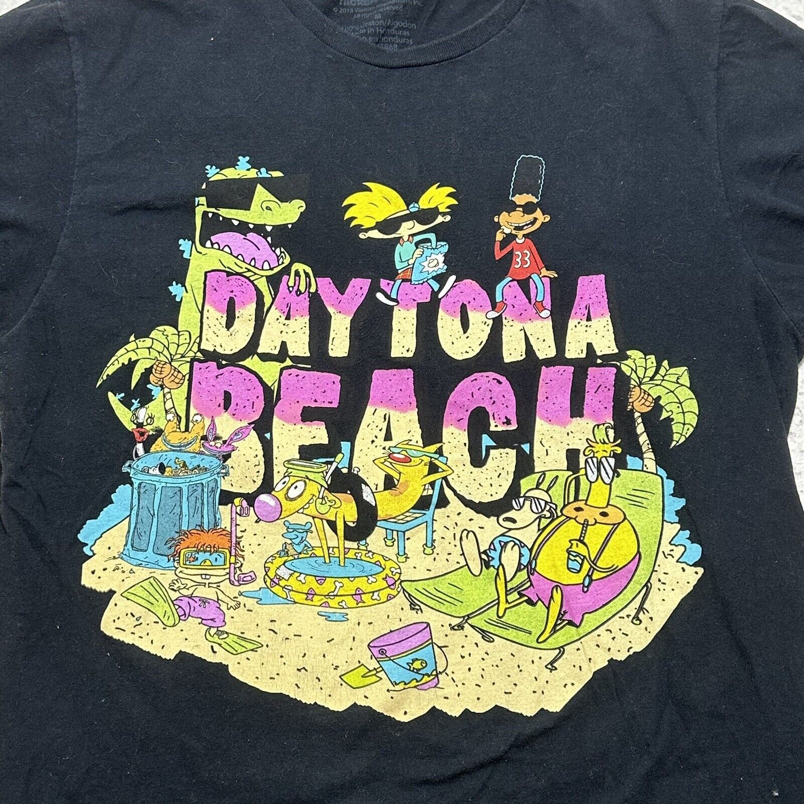 Nickelodeon Nickelodeon Medium Daytona Beach Retro Cartoon Graphic Tee Size US M / EU 48-50 / 2 - 2 Thumbnail