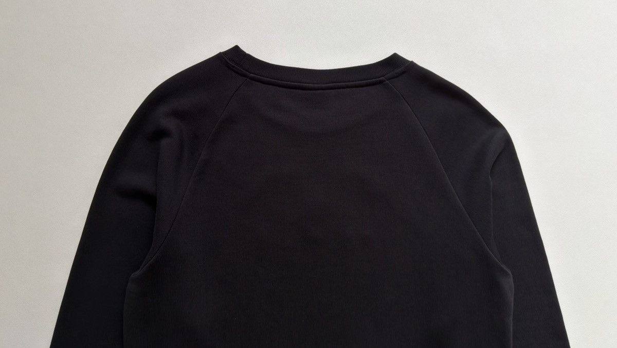 Dries Van Noten ‘Rose Embroidered’ Black Cotton Sweatshirt Size US M / EU 48-50 / 2 - 10 Thumbnail