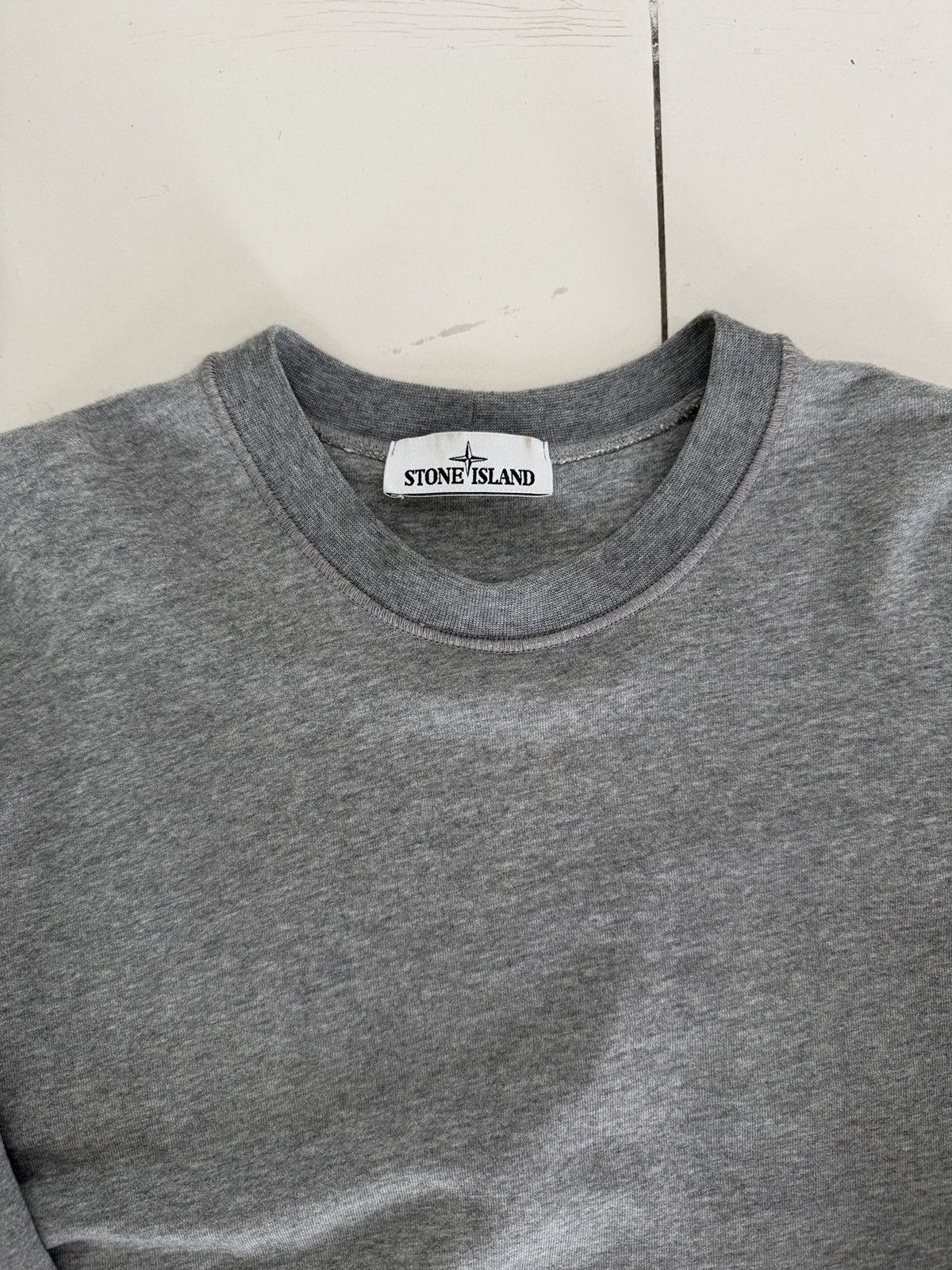 Stone Island STONE ISLAND GARMENT DYED CREW SWEAT Size US S / EU 44-46 / 1 - 1 Thumbnail