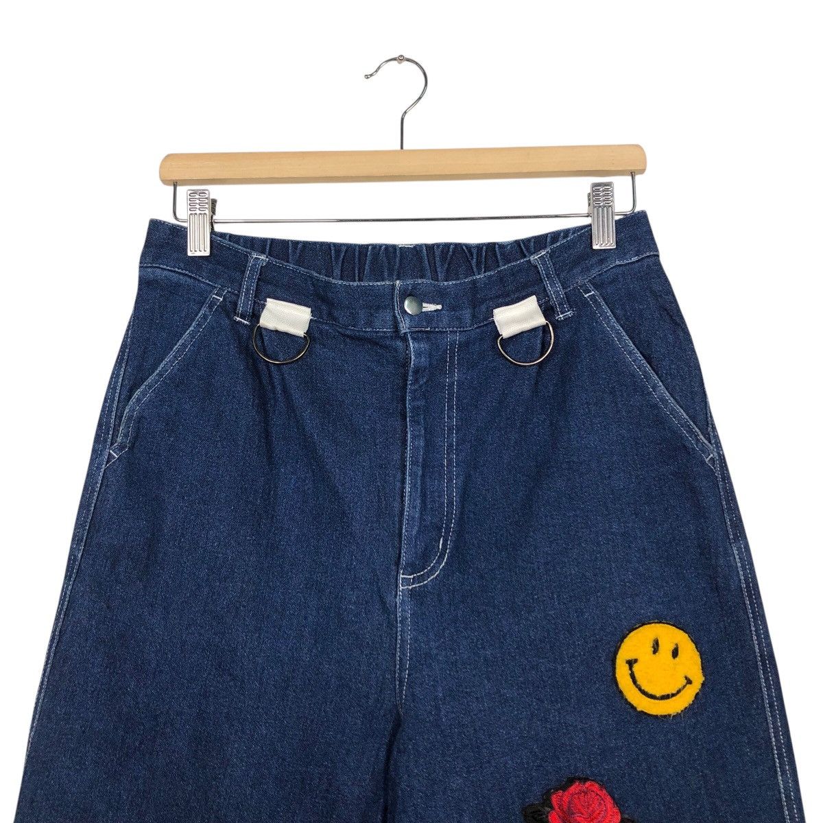 Japanese Brand A Bettor Tokyo Streetwear Embroidered Patch Denim Size US 30 / EU 46 - 4 Thumbnail