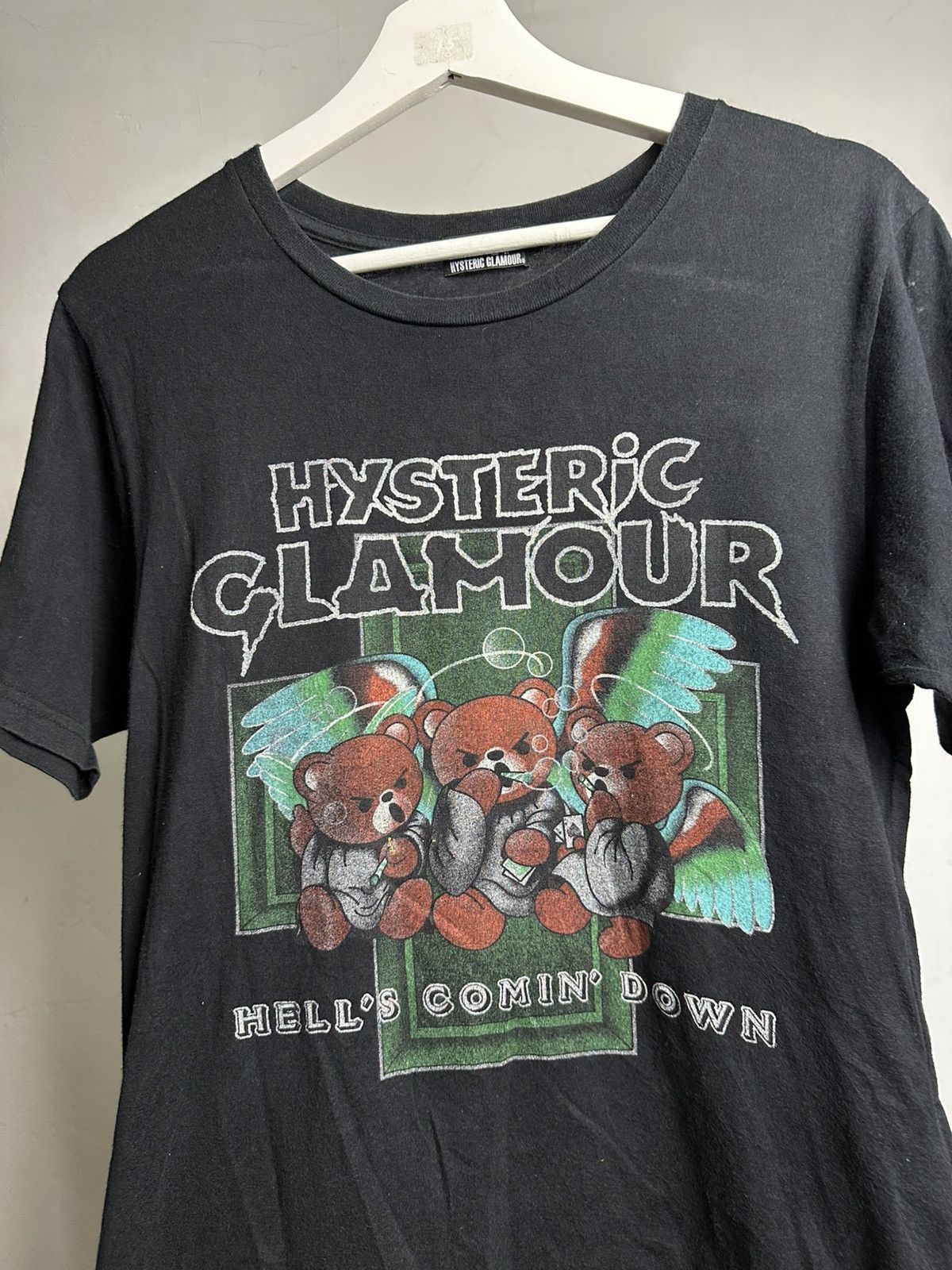 Hysteric Glamour Hysteric Glamour Rammstein Band Ripoff Style Tshirt Size US S / EU 44-46 / 1 - 8 Thumbnail