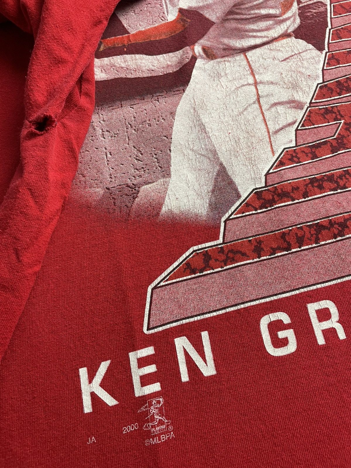 MLB × Pro Player × Vintage Vintage Ken Griffey Jr Cincinnati Reds Shirts Size US XXL / EU 58 / 5 - 6 Thumbnail