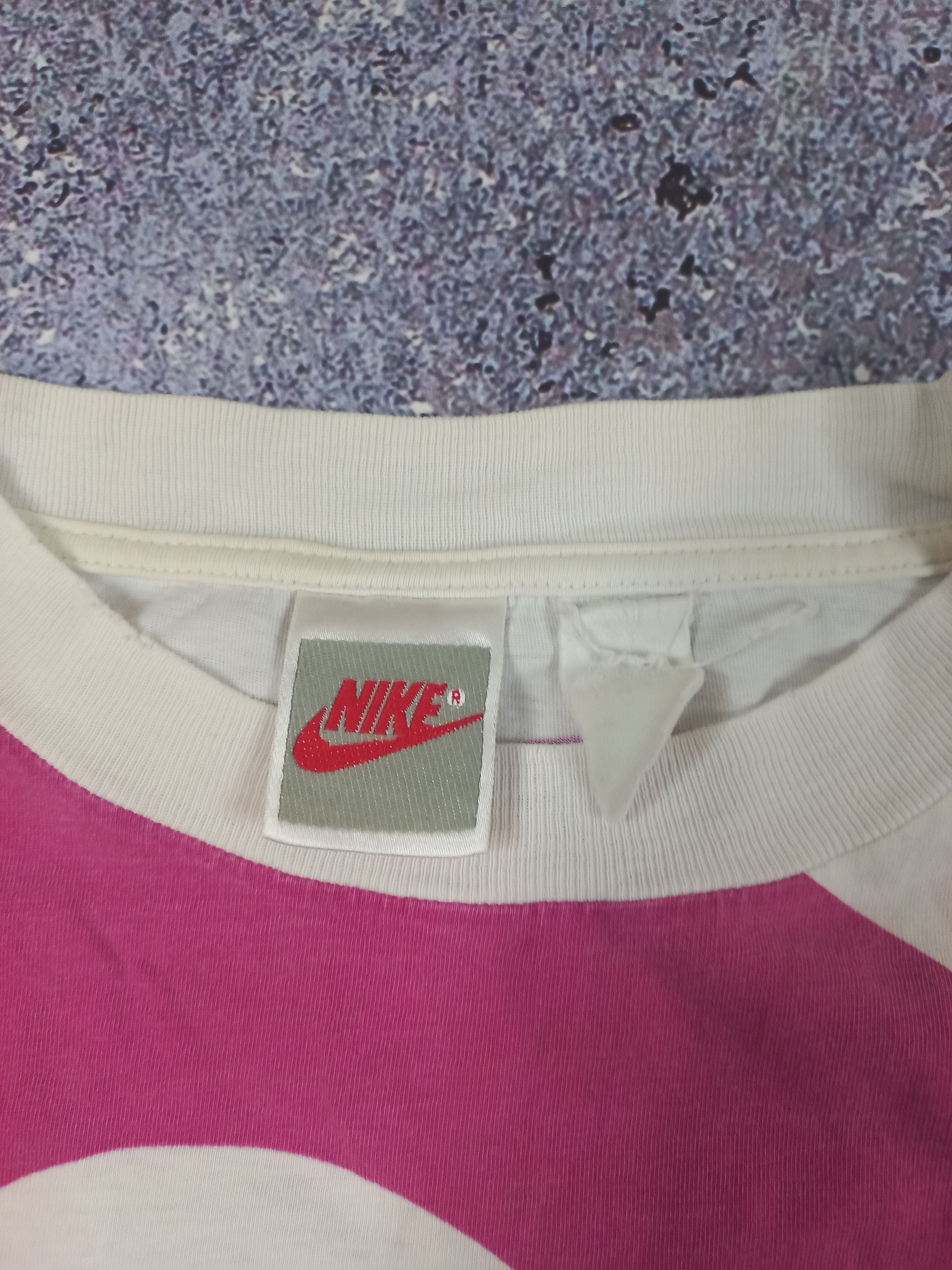 Nike Vintage 90s T-Shirt Nike Overprint Japanese Tee Size US XL / EU 56 / 4 - 5 Thumbnail