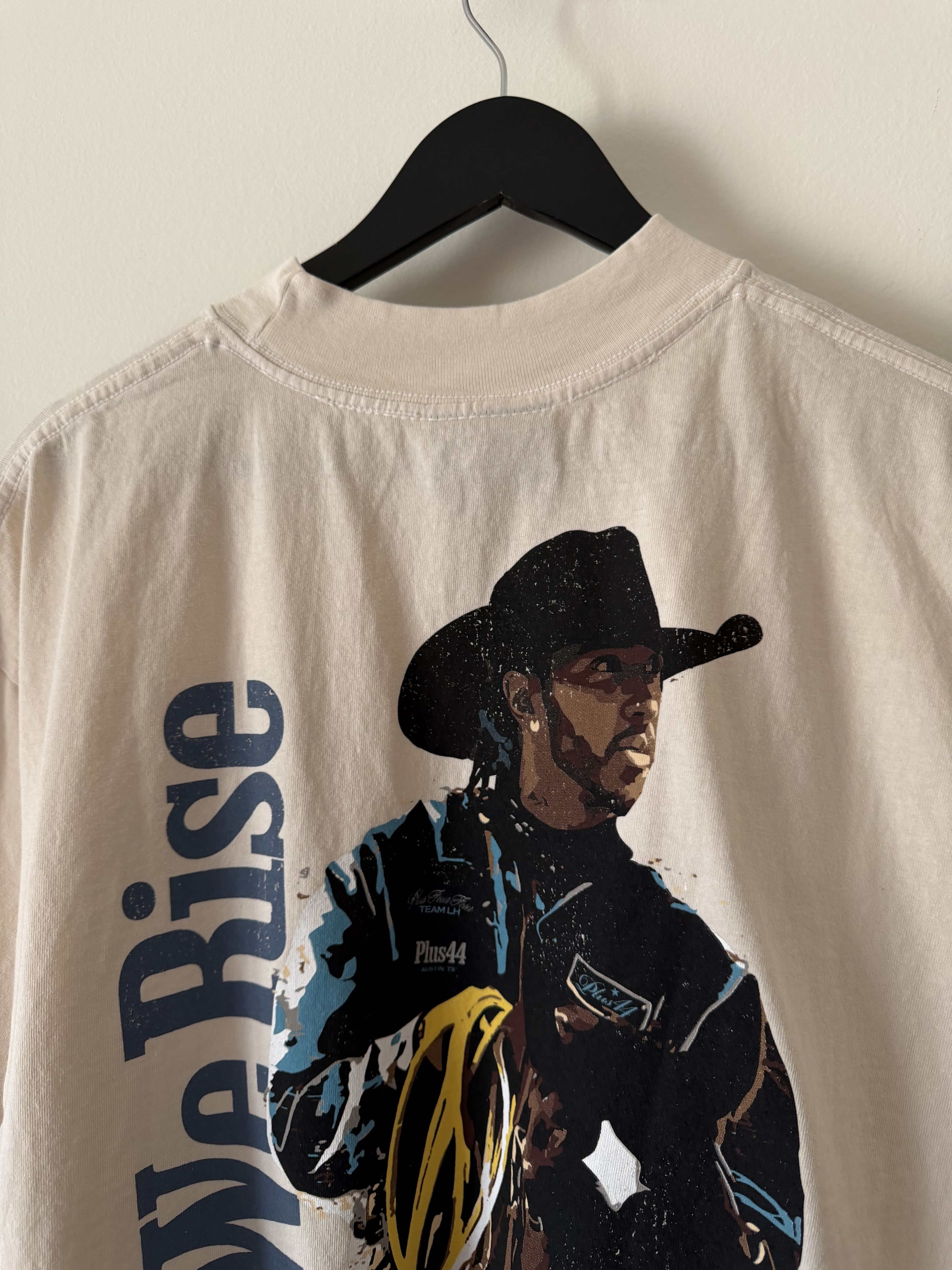 +44 +44 Lewis Hamilton Still We Rise Boxy Tee in Bone White Size US L / EU 52-54 / 3 - 2 Thumbnail