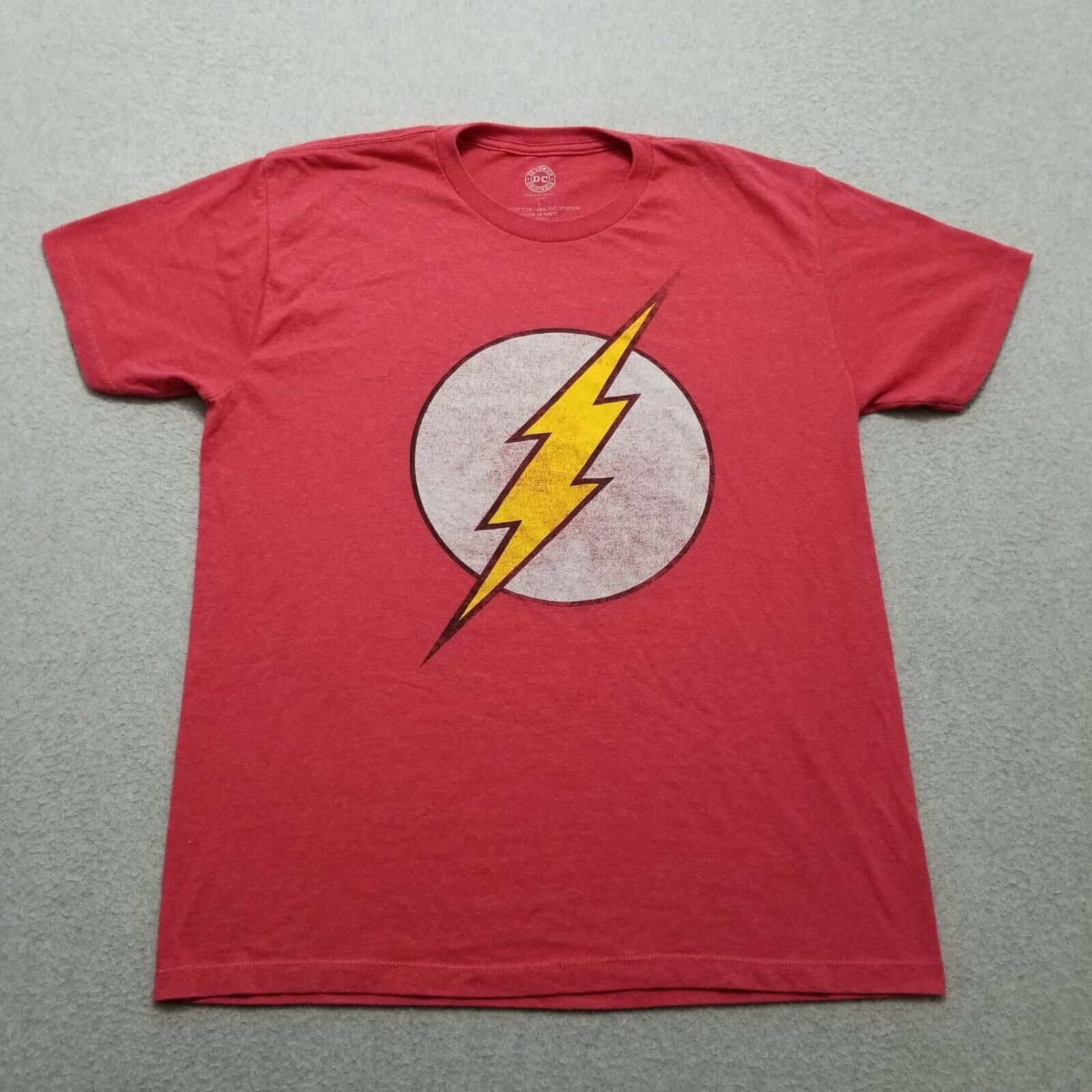 DC Comics The Flash Shirt Mens Short Sleeve Crew Neck DC Comics Size US L / EU 52-54 / 3 - 1 Thumbnail