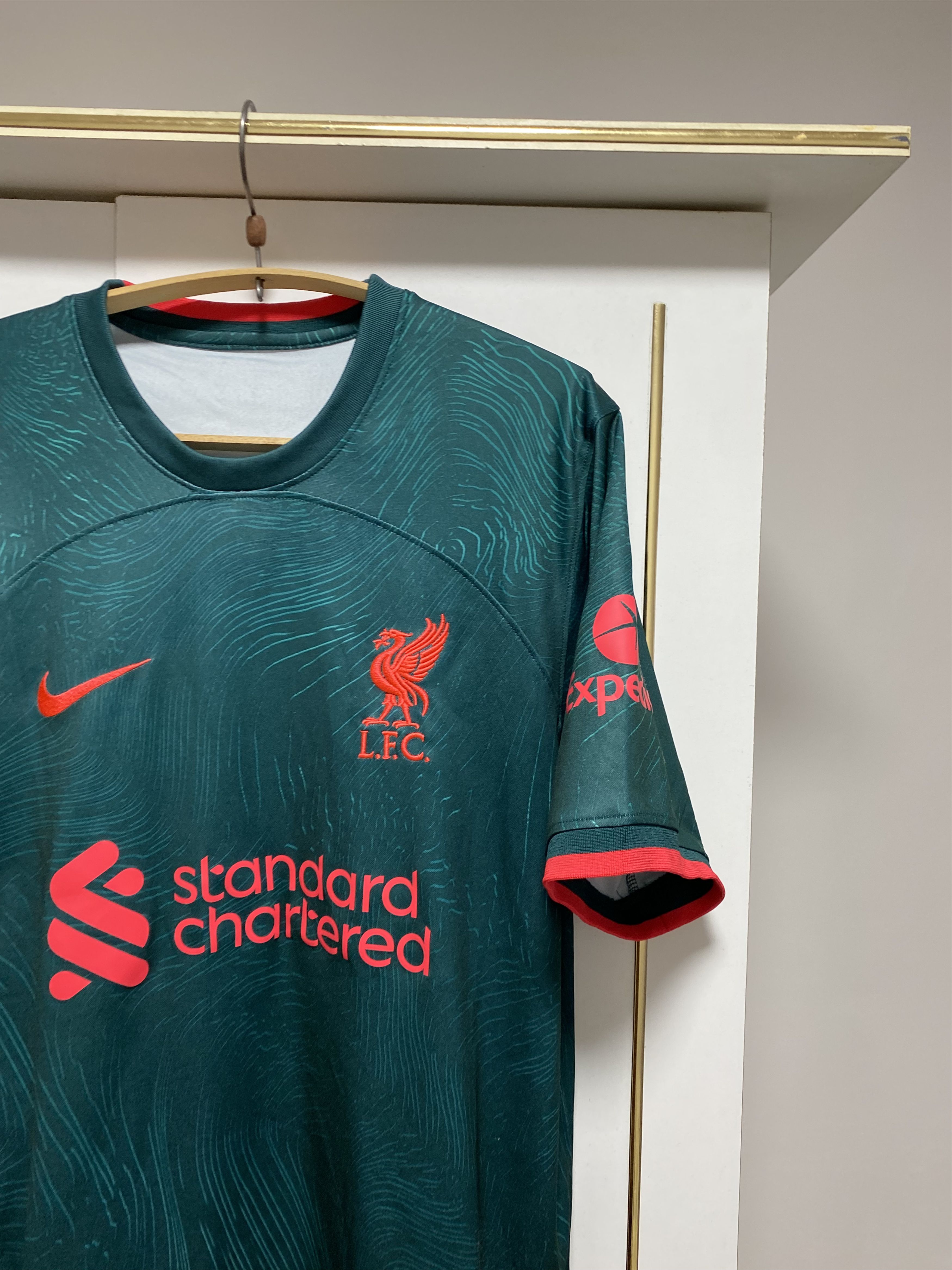 Nike Liverpool 2022 third Nike soccer football jersey Size US L / EU 52-54 / 3 - 2 Thumbnail
