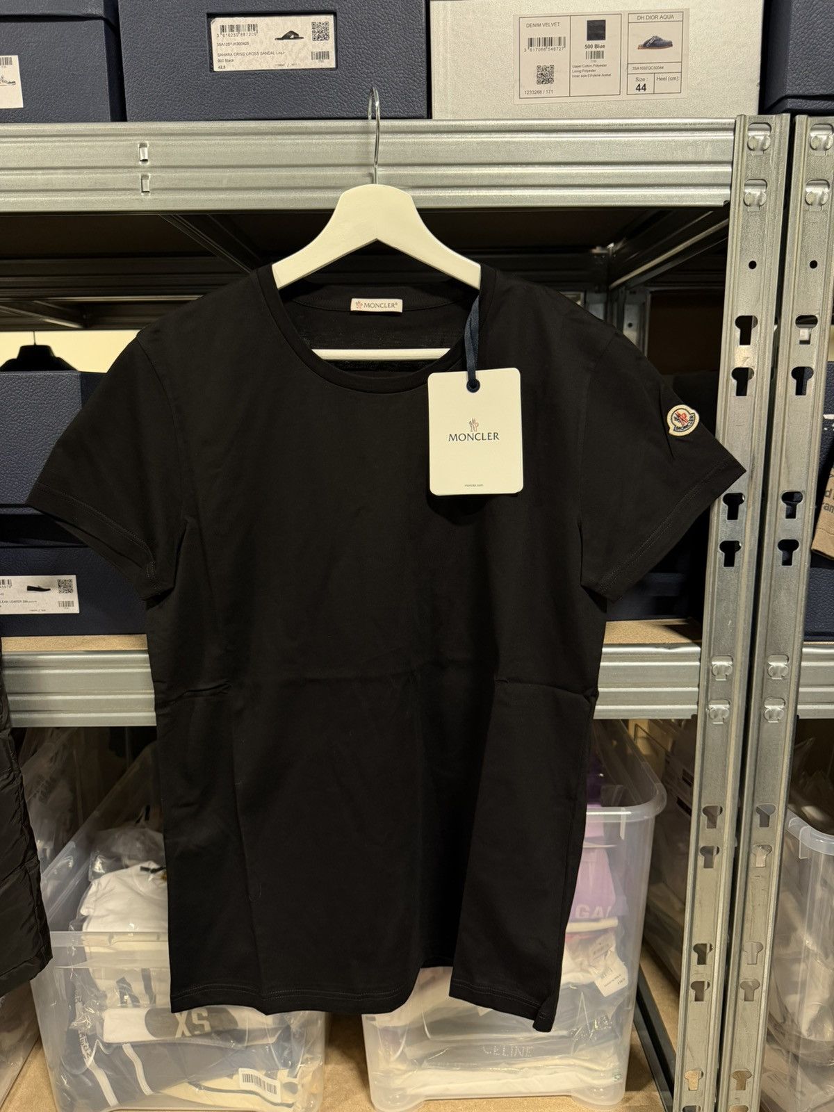Moncler Moncler Patch Logo T-Shirt NEW 350$ Size M / US 6-8 / IT 42-44 - 1 Thumbnail