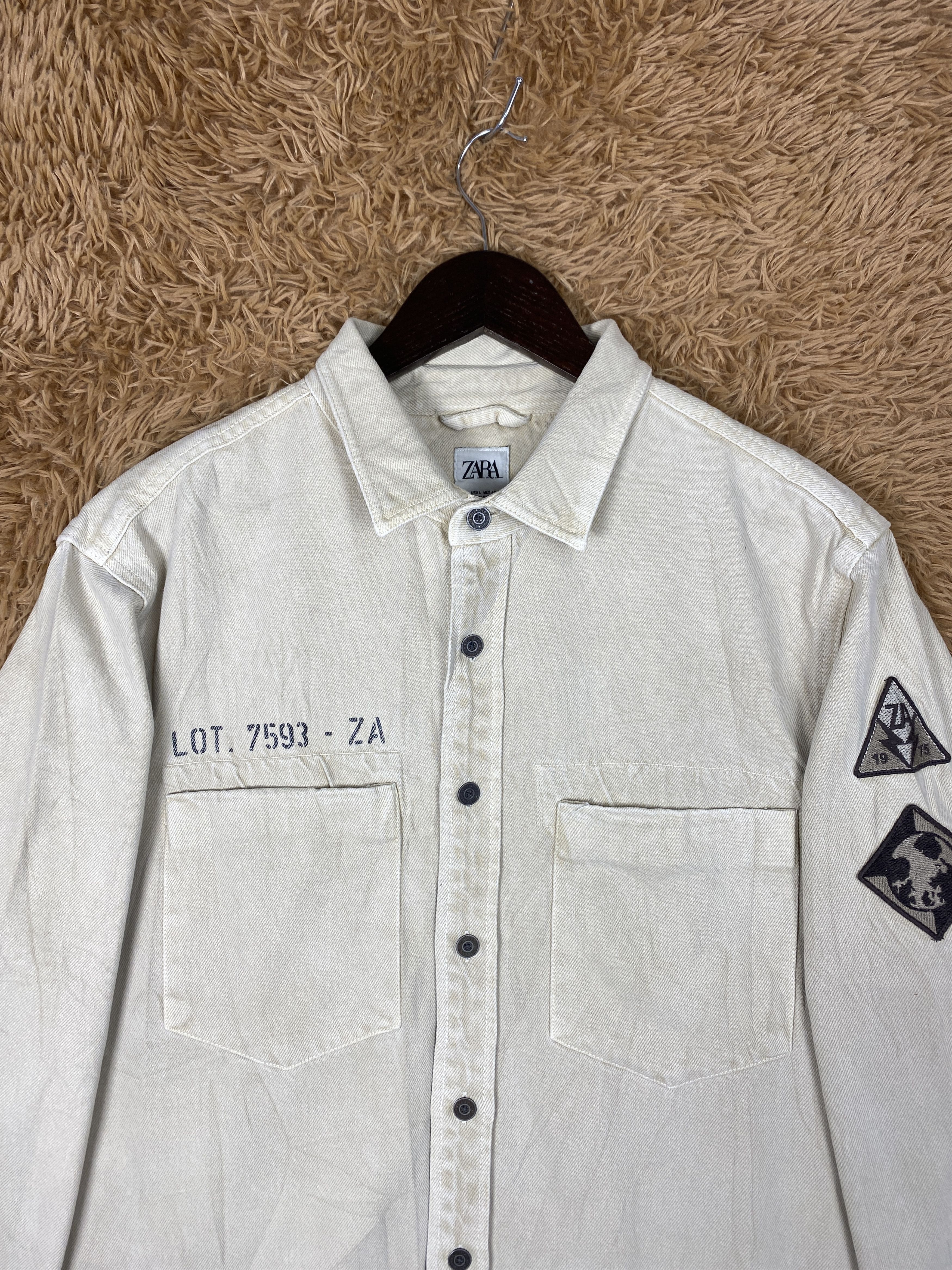 Zara Vintage Zara Button Up Jacket PJ2615 Size US L / EU 52-54 / 3 - 2 Thumbnail