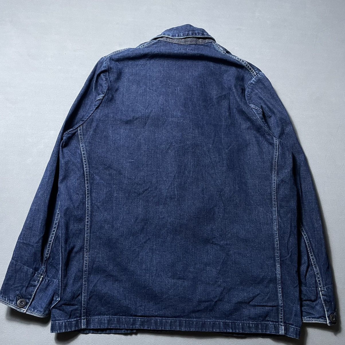 45rpm 45RPM DENIM CHORE JACKET Size US XL / EU 56 / 4 - 9 Thumbnail