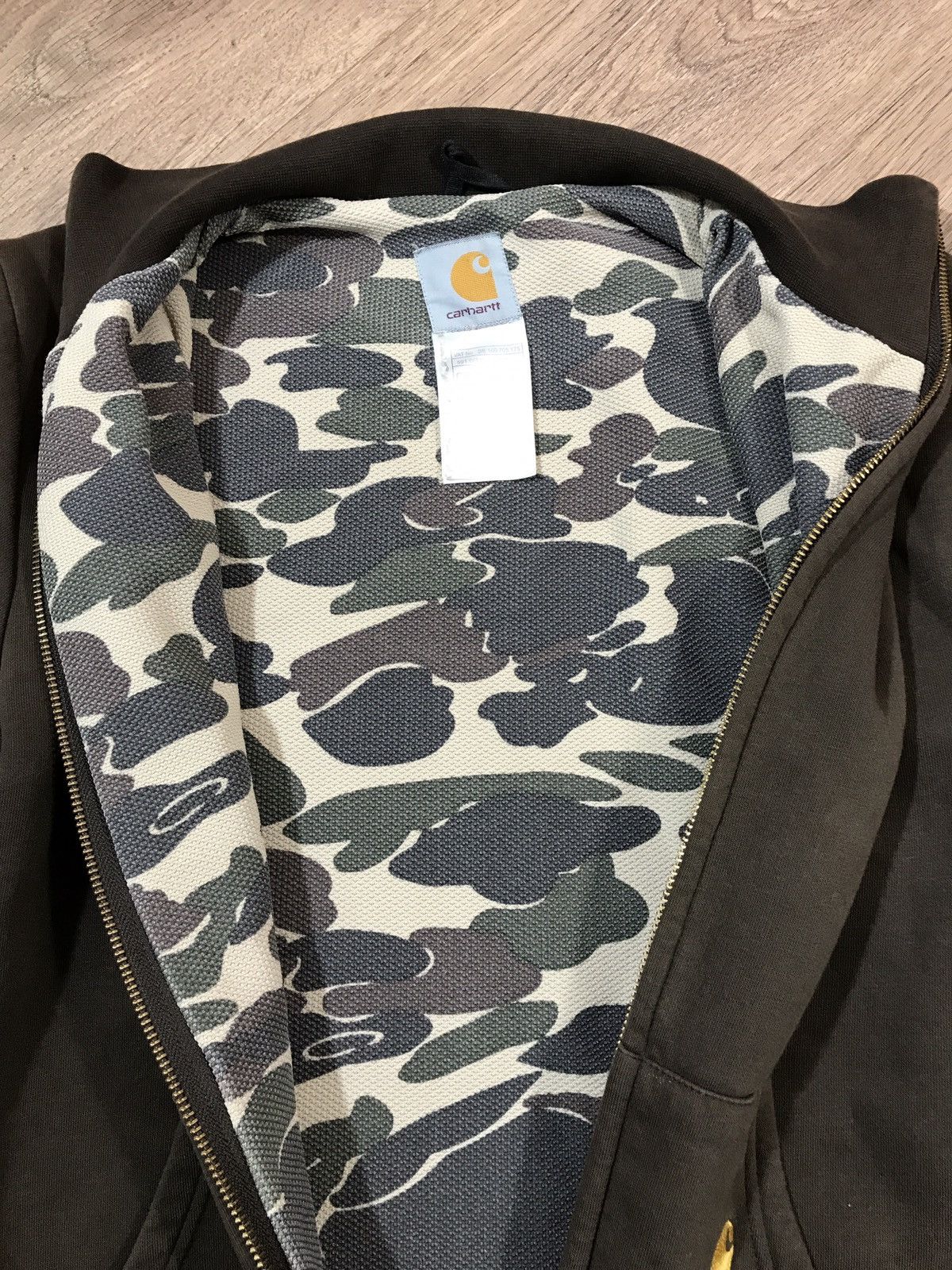 Carhartt Vintage Carhartt Zip Jacket Hoodie Size US S / EU 44-46 / 1 - 3 Thumbnail