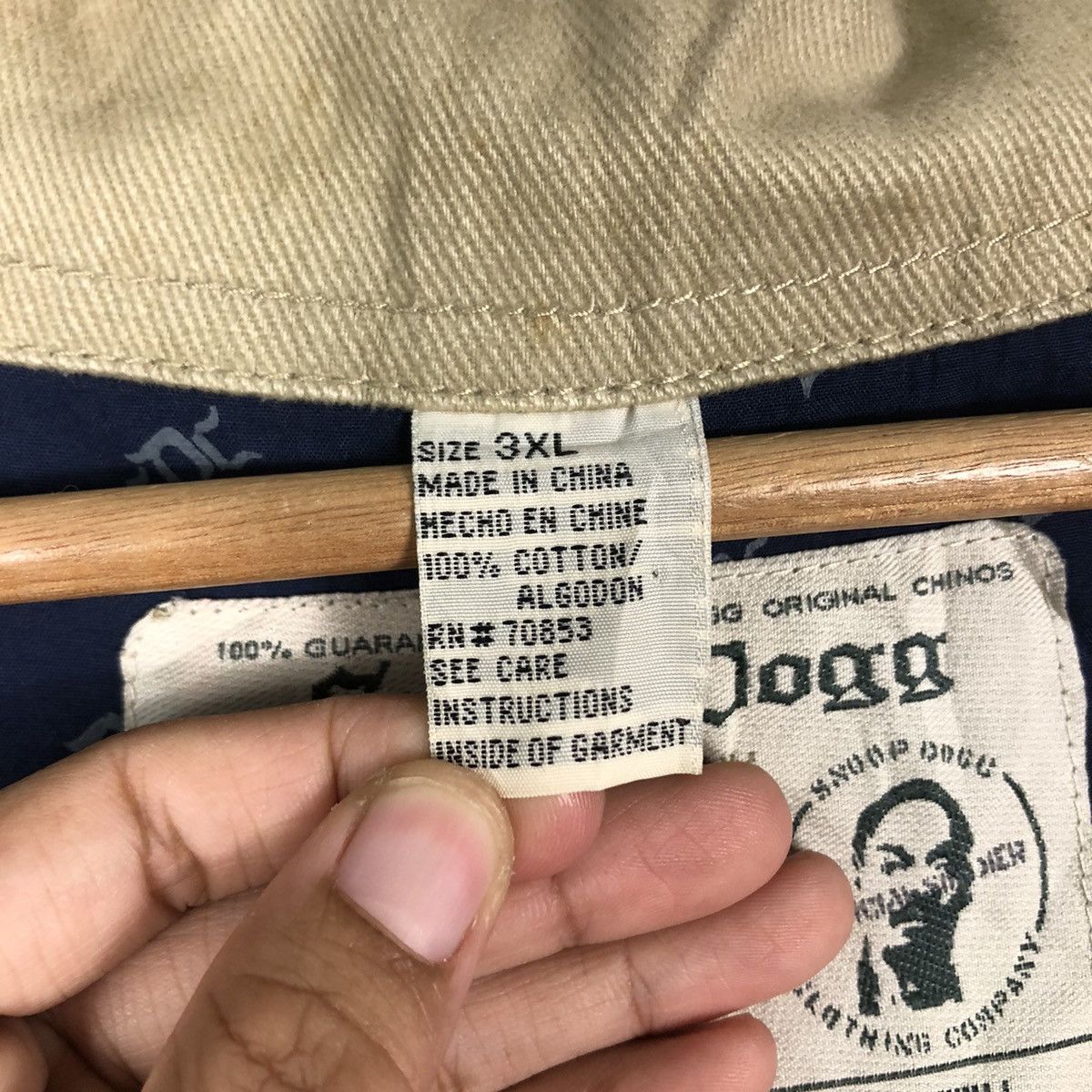 Japanese Brand 🔥Vintage Hickory Chore Jacket Detroit Snoop Dog Big Logo Size US XXL / EU 58 / 5 - 18 Thumbnail