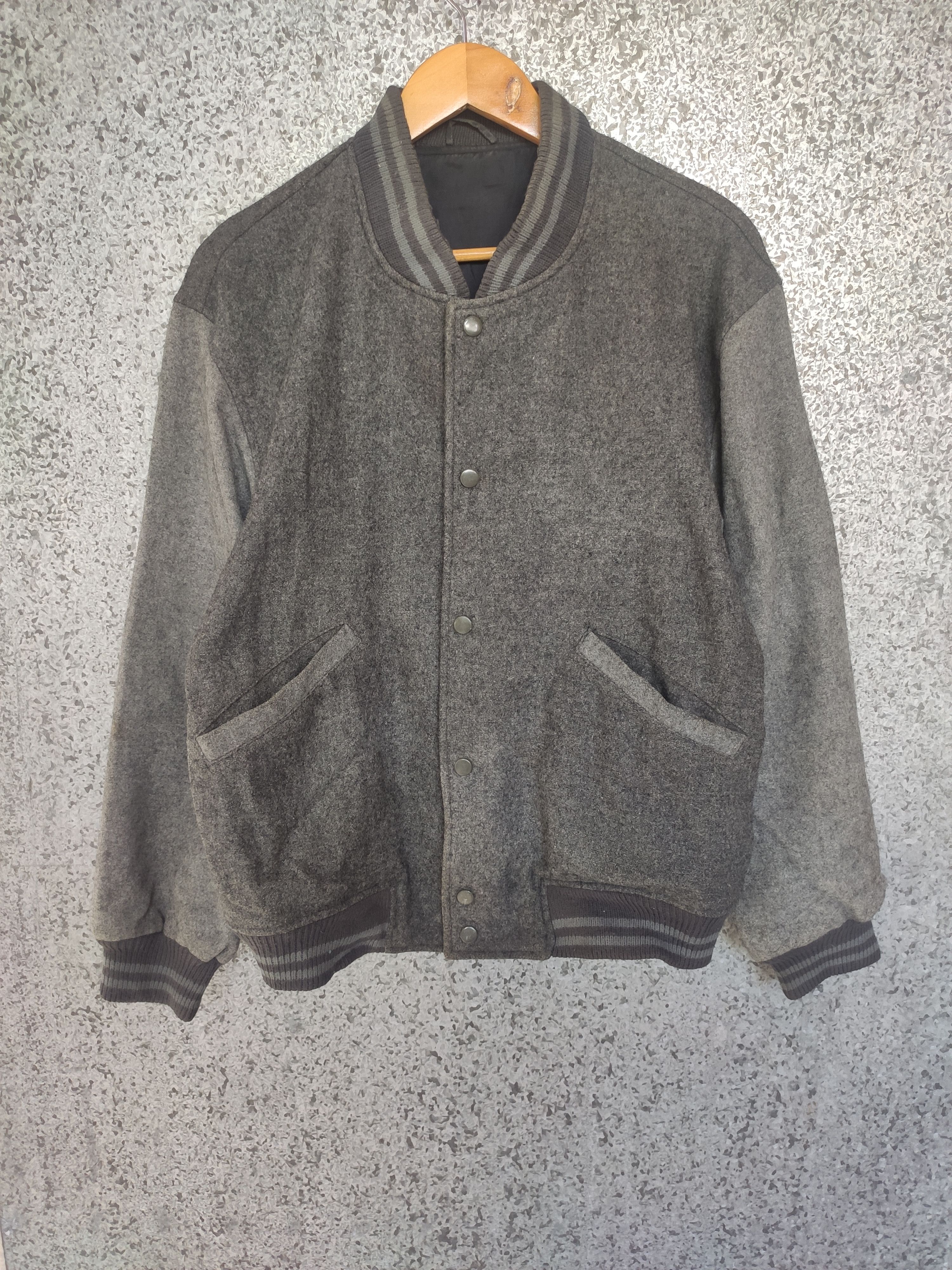 Japanese Brand 🔥 Japanese brand Varsity wool jacket collegiate Size US L / EU 52-54 / 3 - 1 Thumbnail